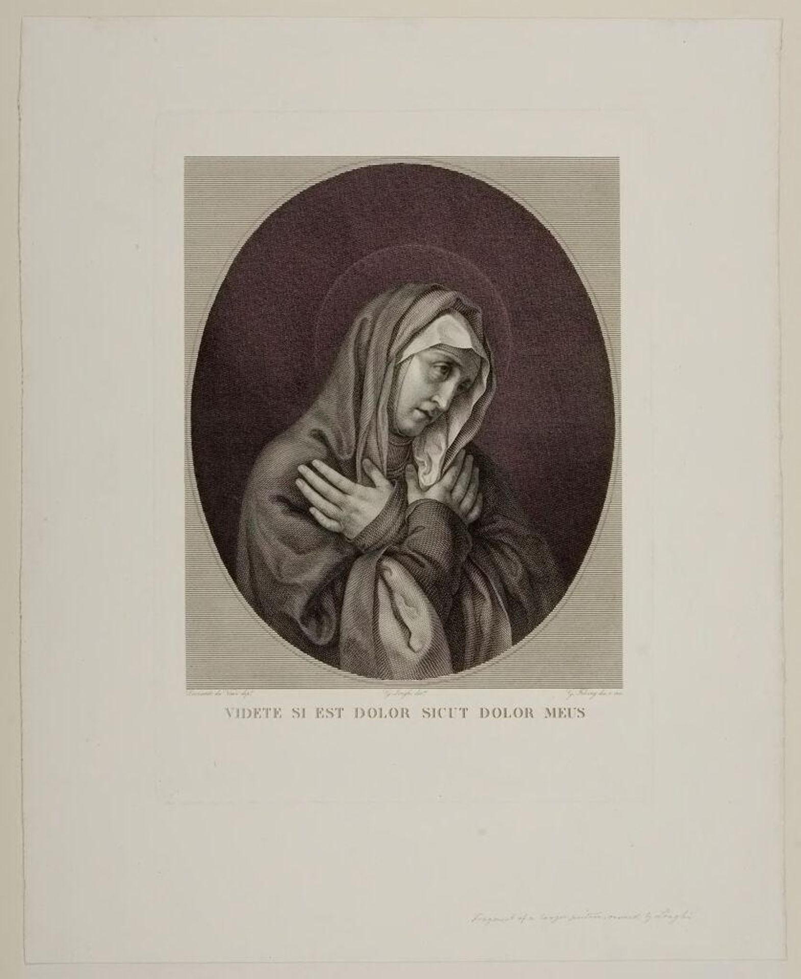 Mater Dolorosa by George Jakob Felsing