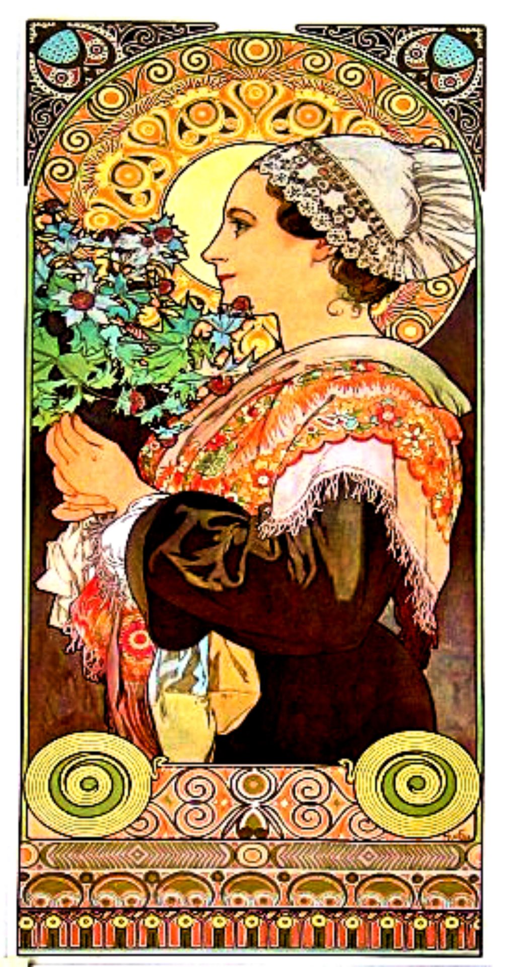 Thistle from the Sands by Alphonse Mucha