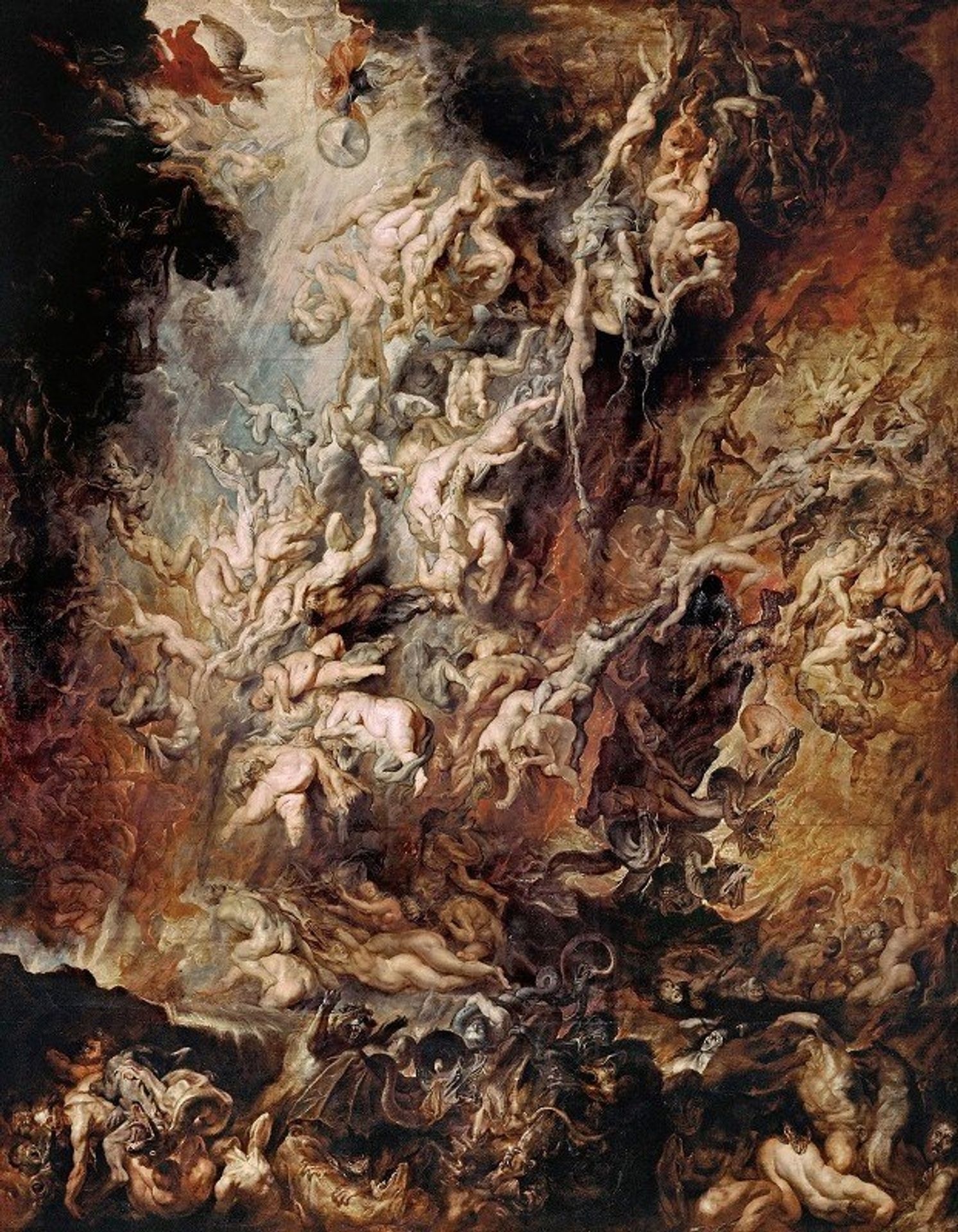 Fall of the Damned by Peter Paul Rubens