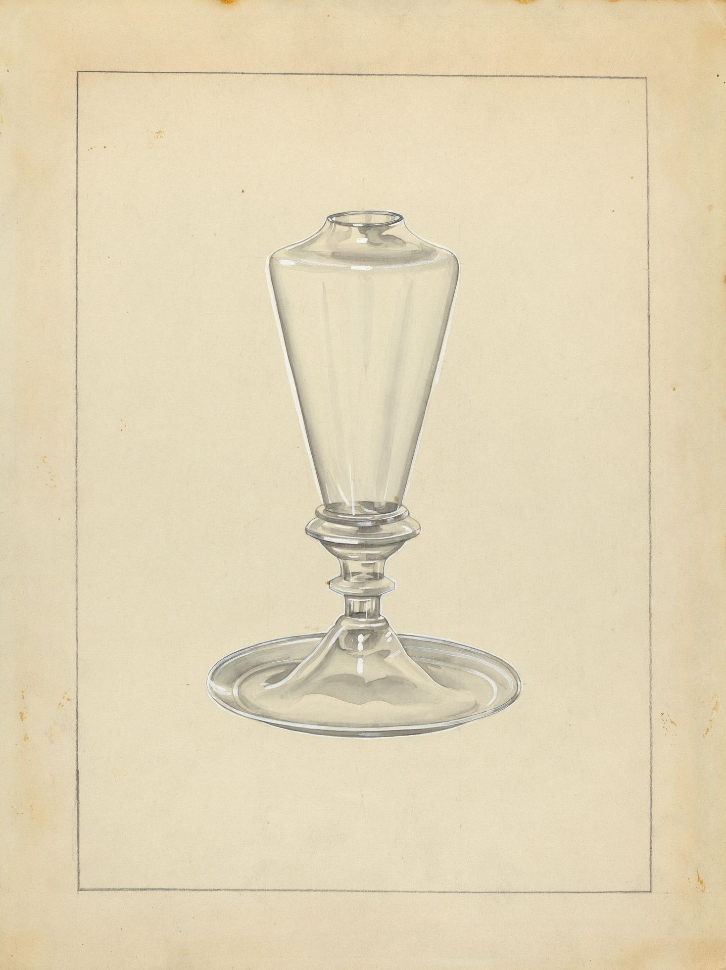 Sperm Oil Lamp by John Dana