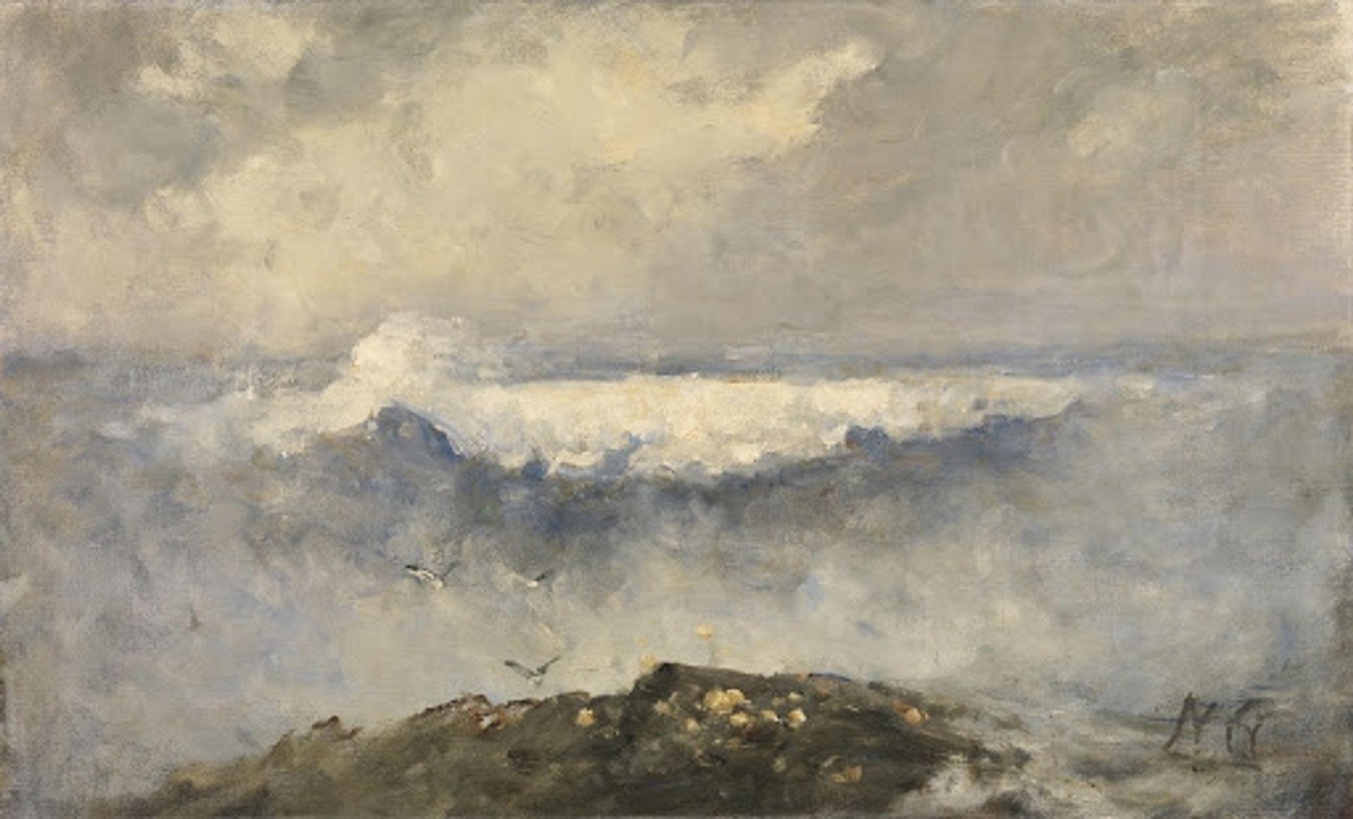 The Wave by Nathaniel Hone the Younger
