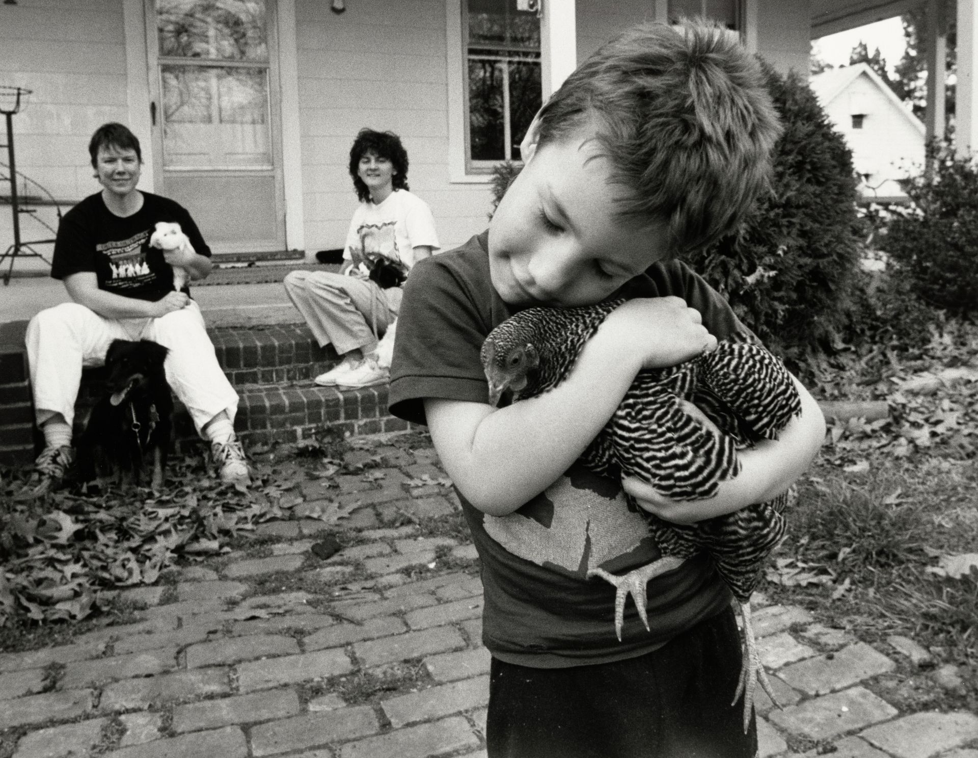 Lenora Trussell, Kathy Kigin, and Sam Trussell by Nancy Andrews
