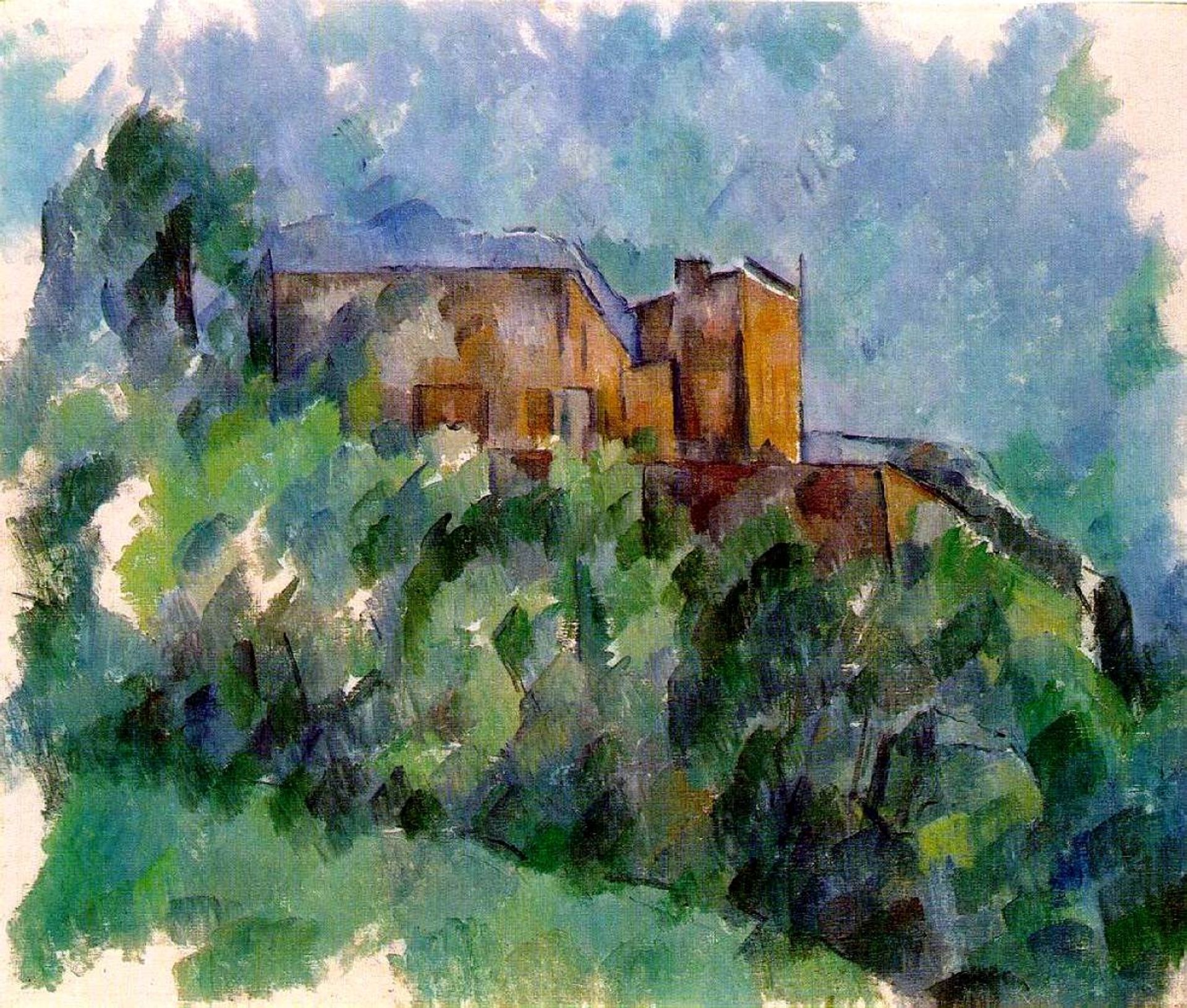 Chateau Noir by Paul Cézanne