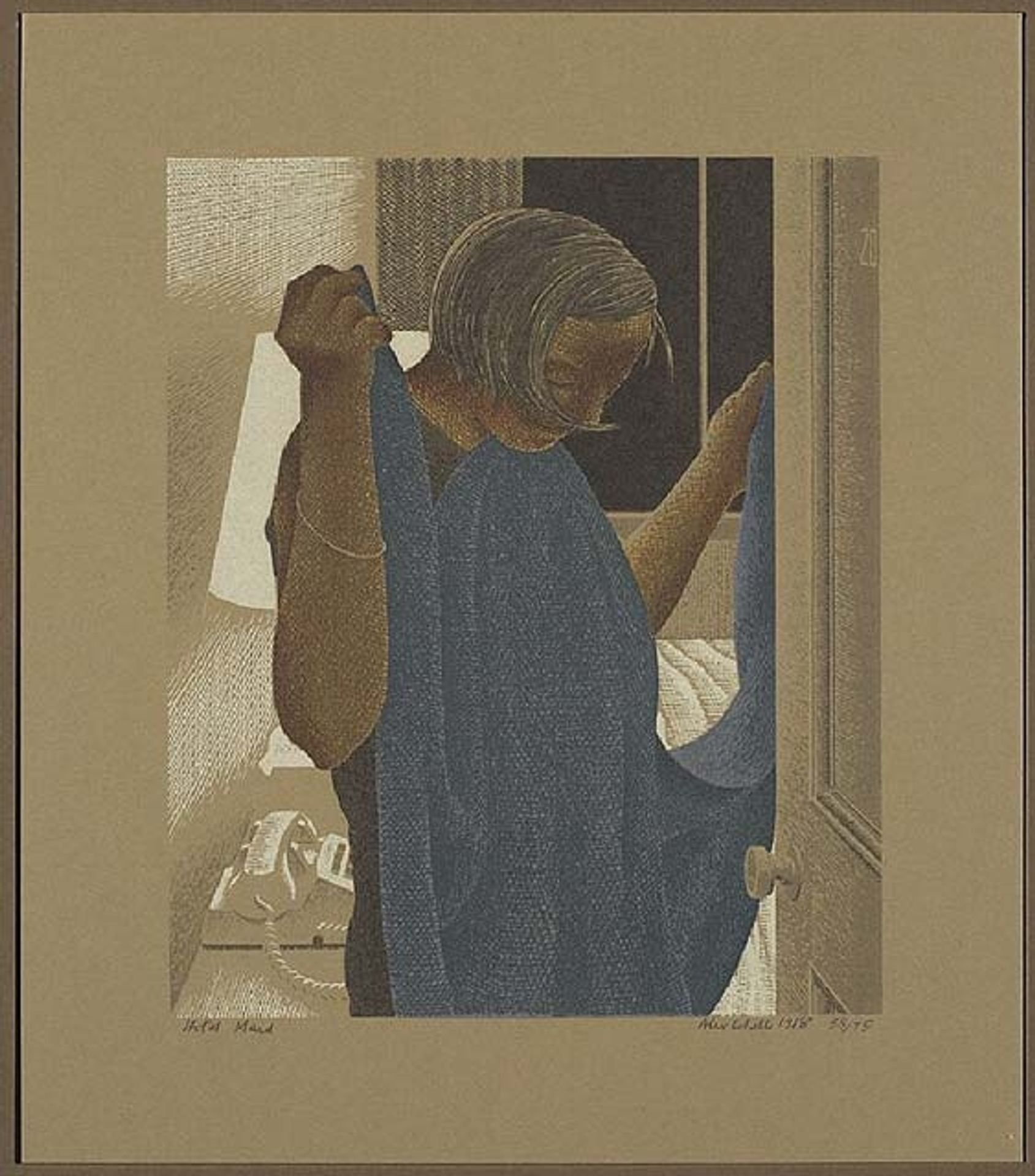 Hotel Maid by Alex Colville
