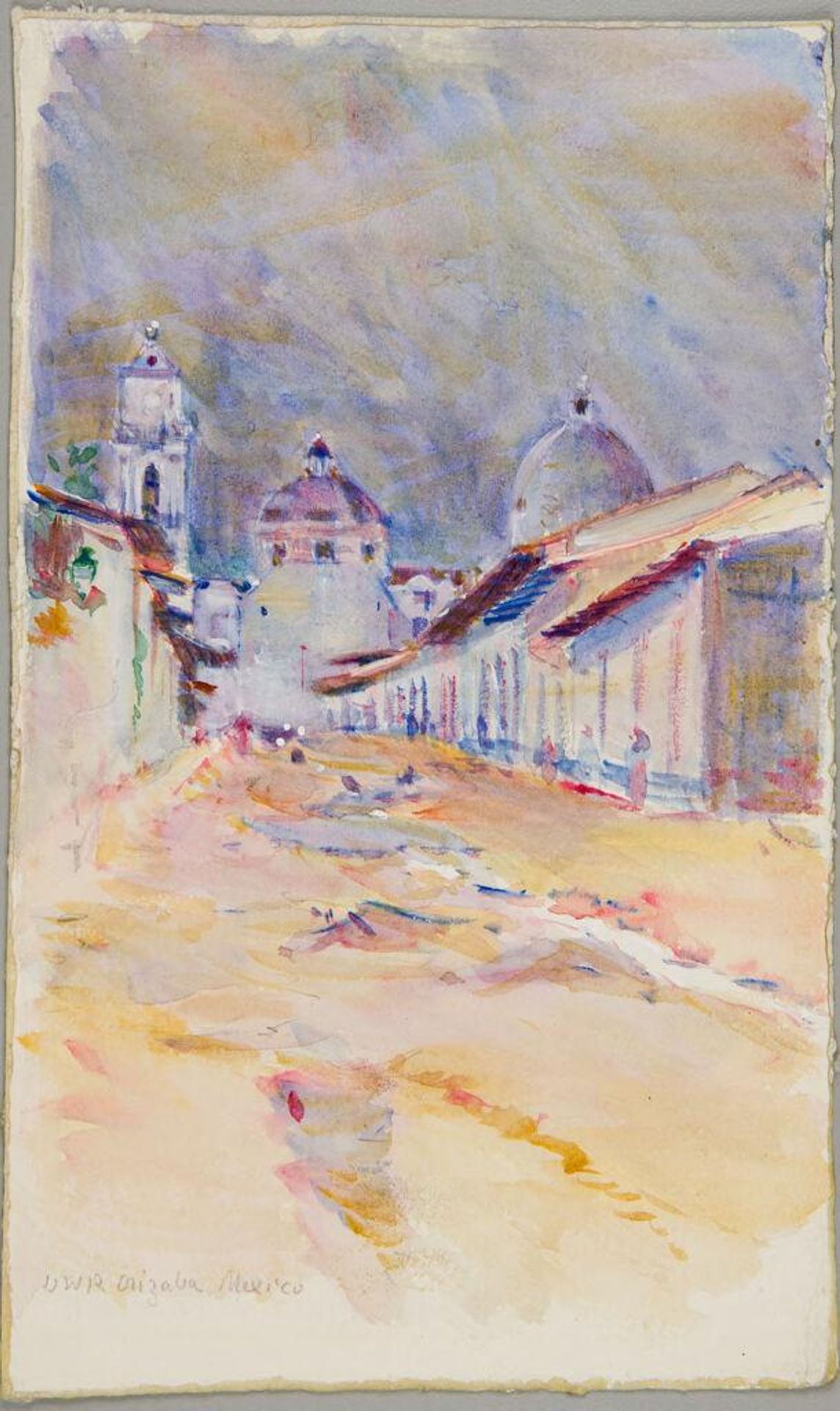 Street Scene, Orizaba, Mexico by Denman Waldo Ross