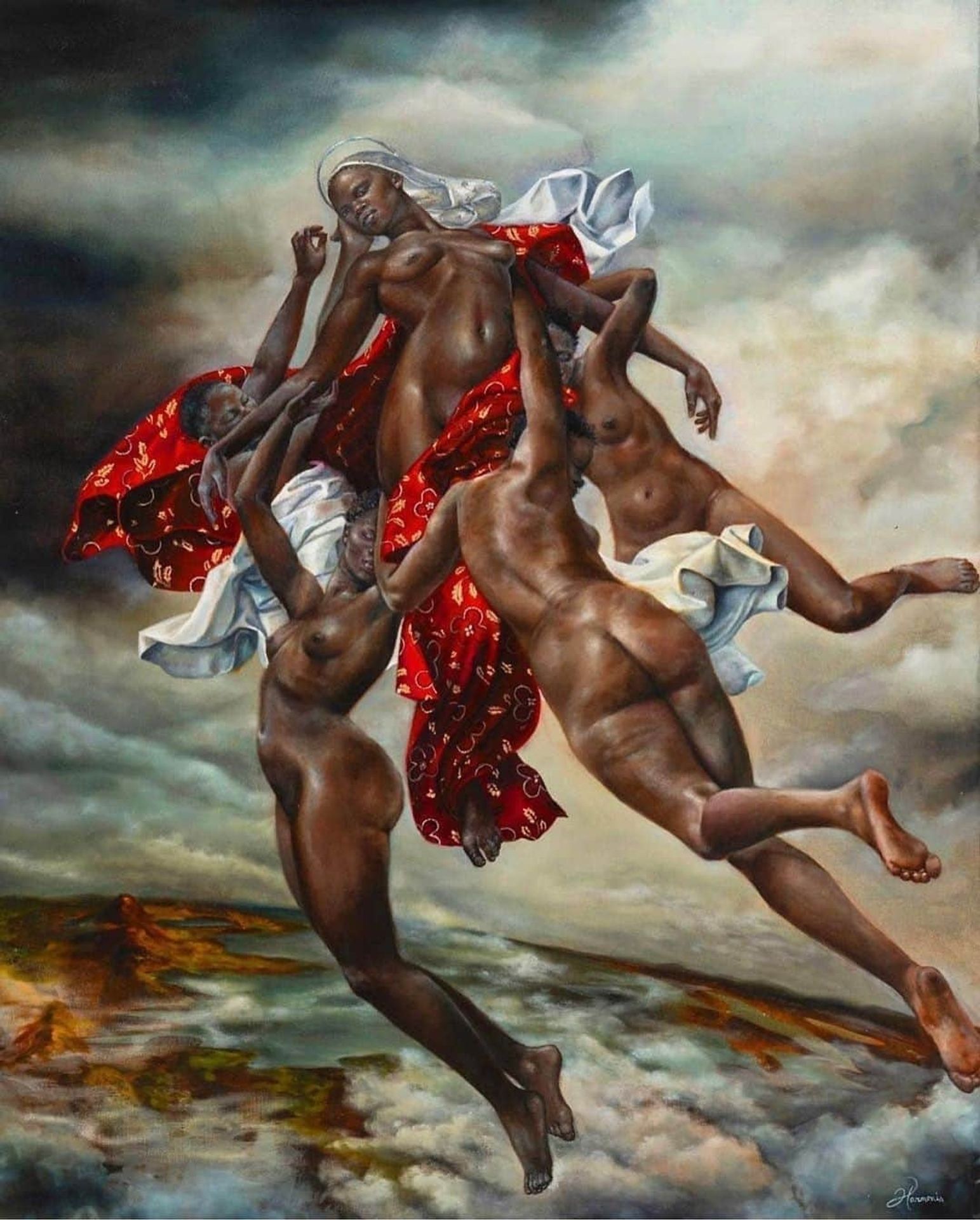 Assumption of a Woman by Harmonia Rosales