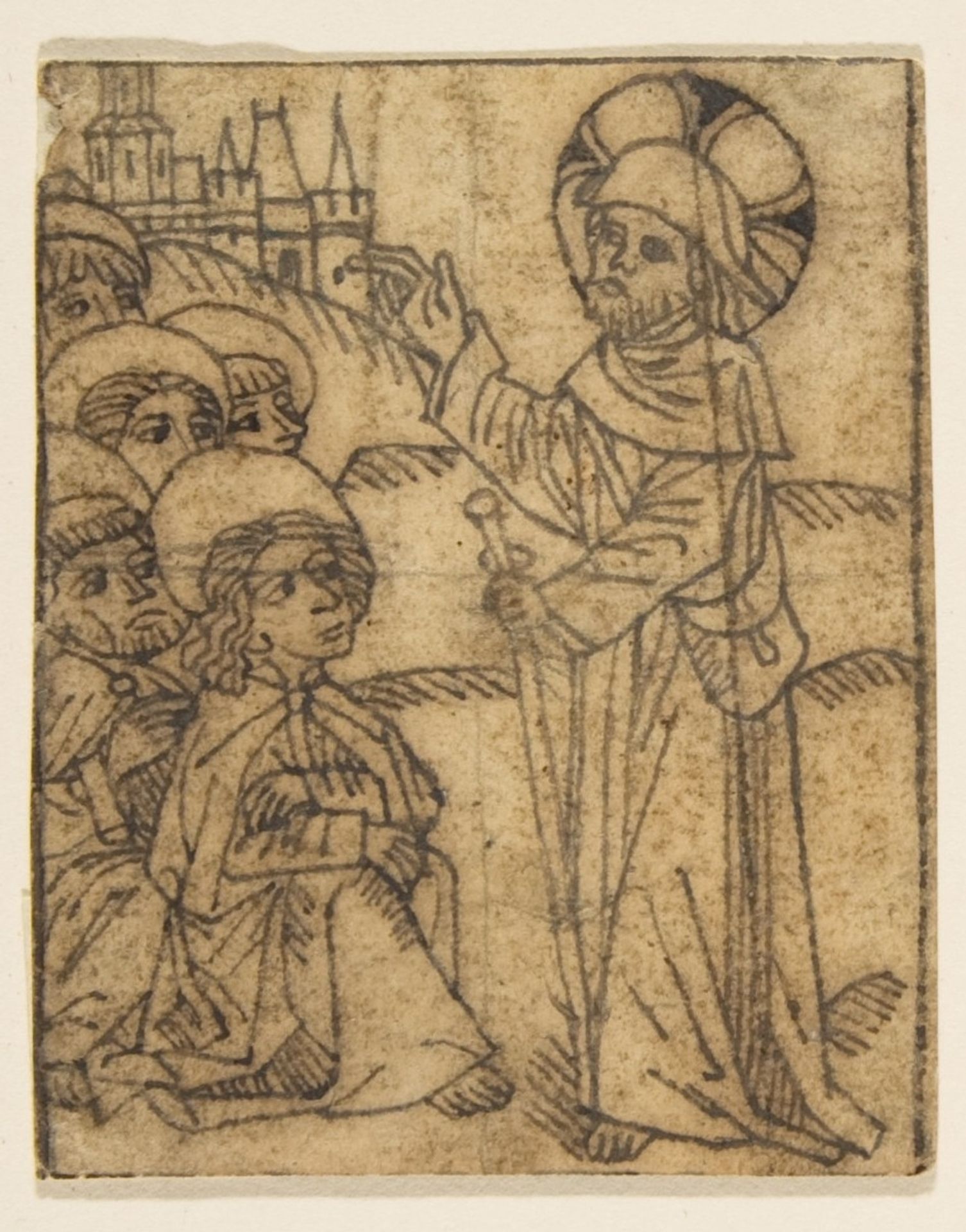 Christ Taking Leave of His Disciples by Anonymous