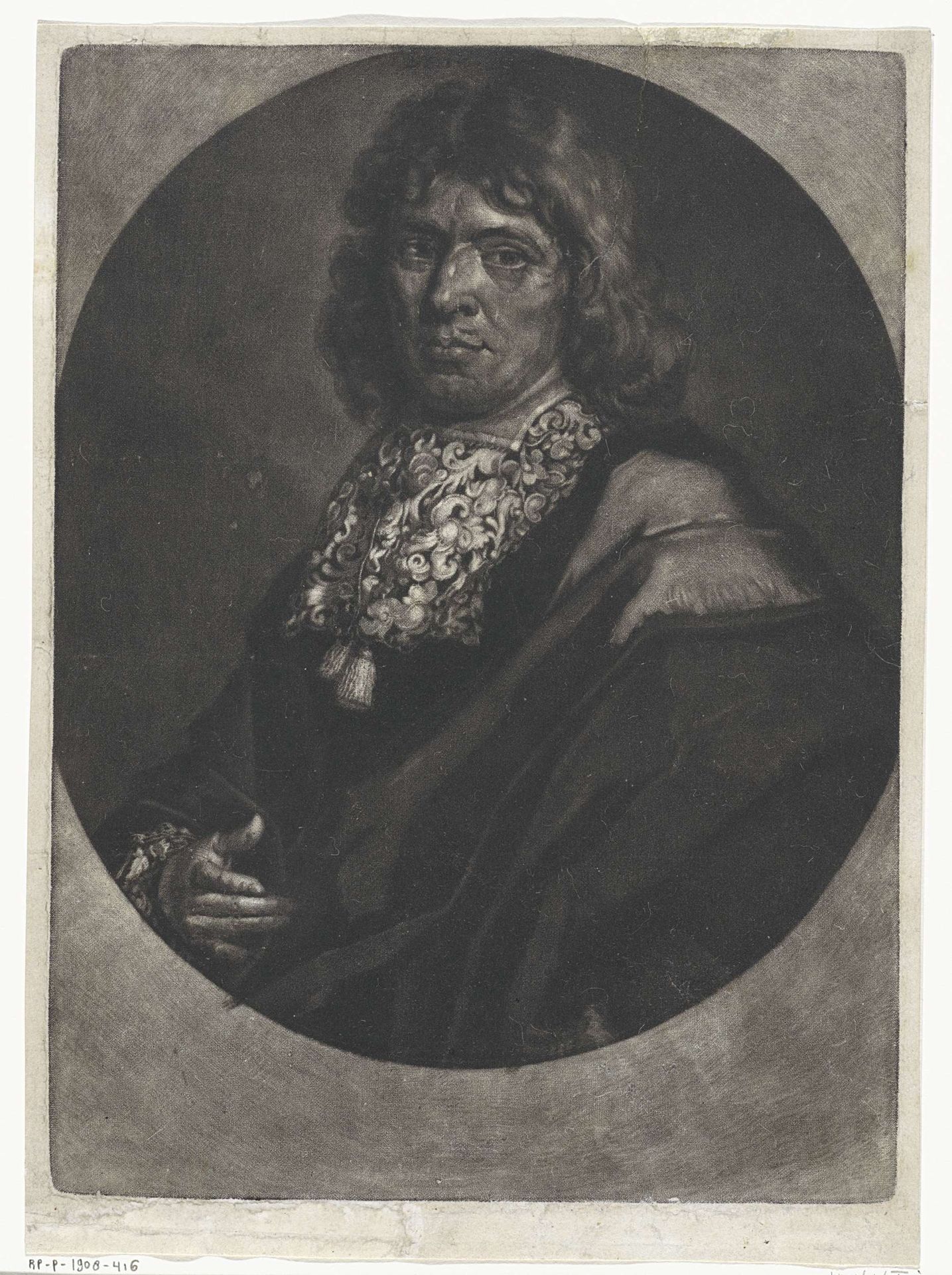 Portret van Adriaan Dortsman by Pieter van der (II) Plas