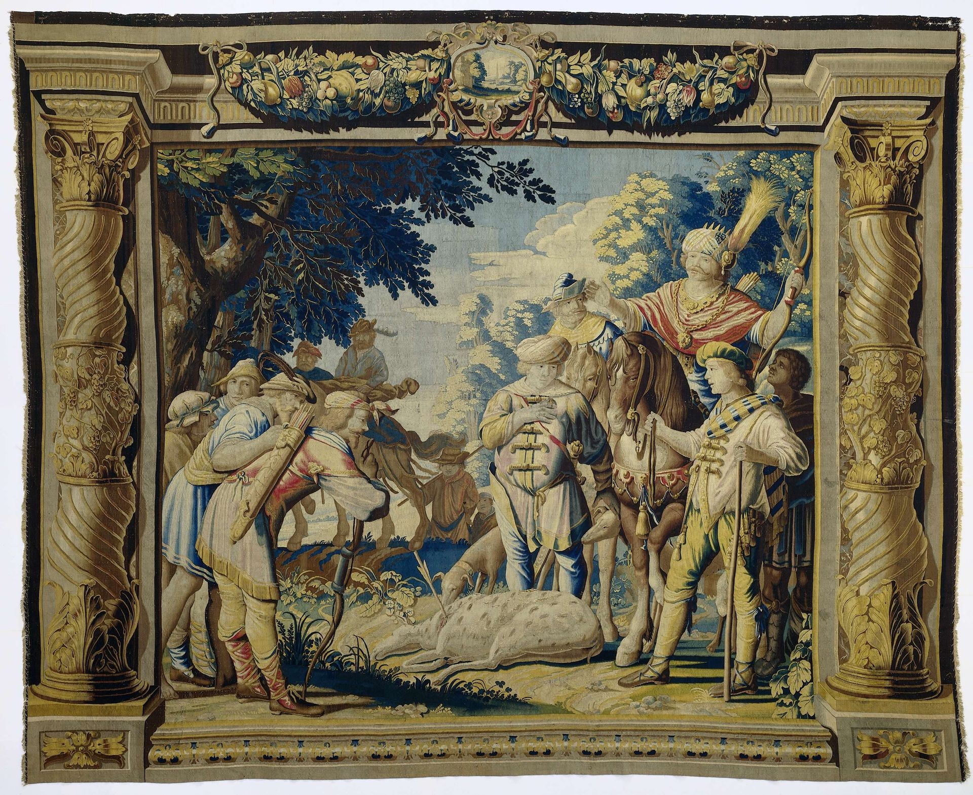 De dood van een aan Artemis gewijde hinde by Pieter de Cracht