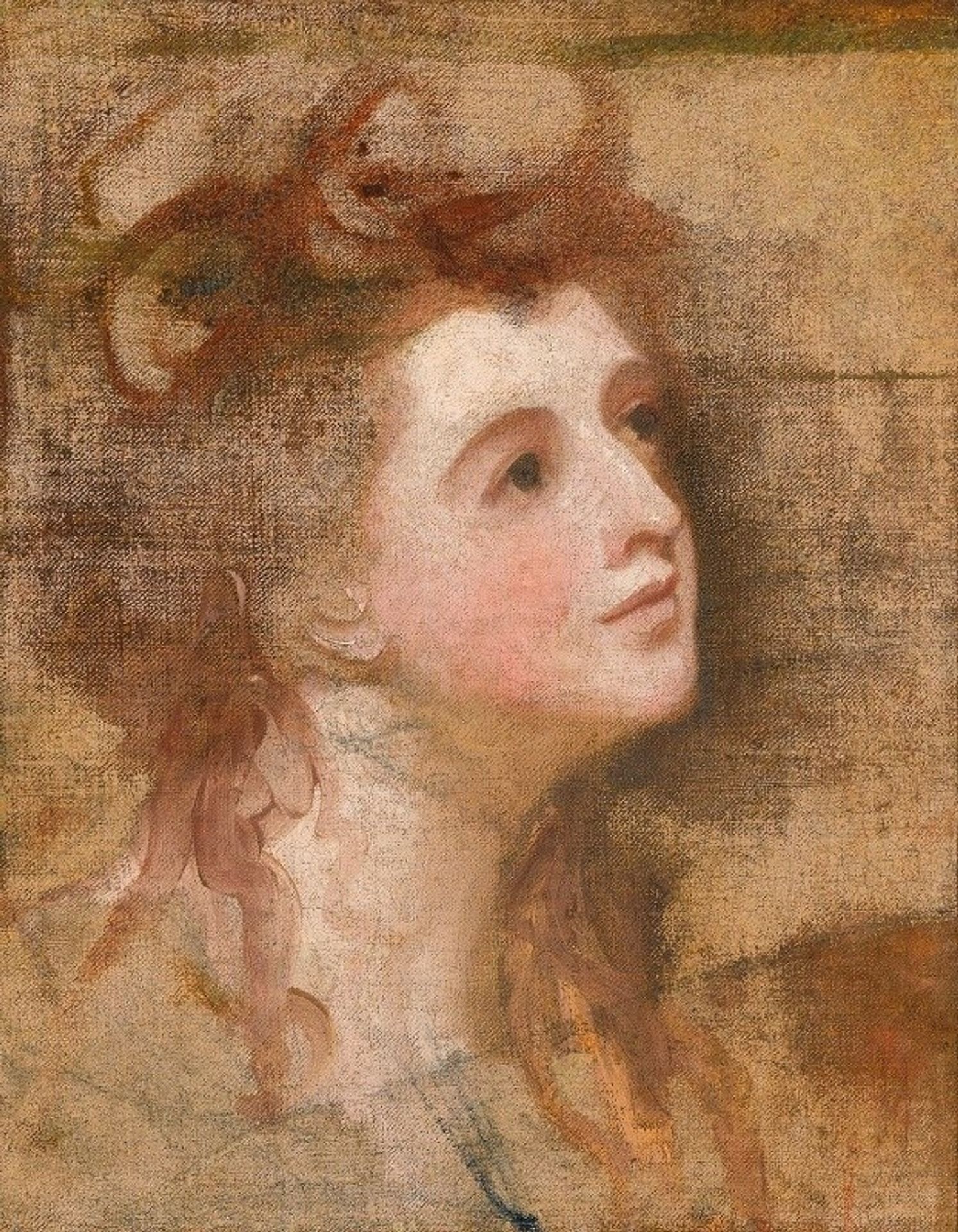 Portrait Of A Lady by George Romney