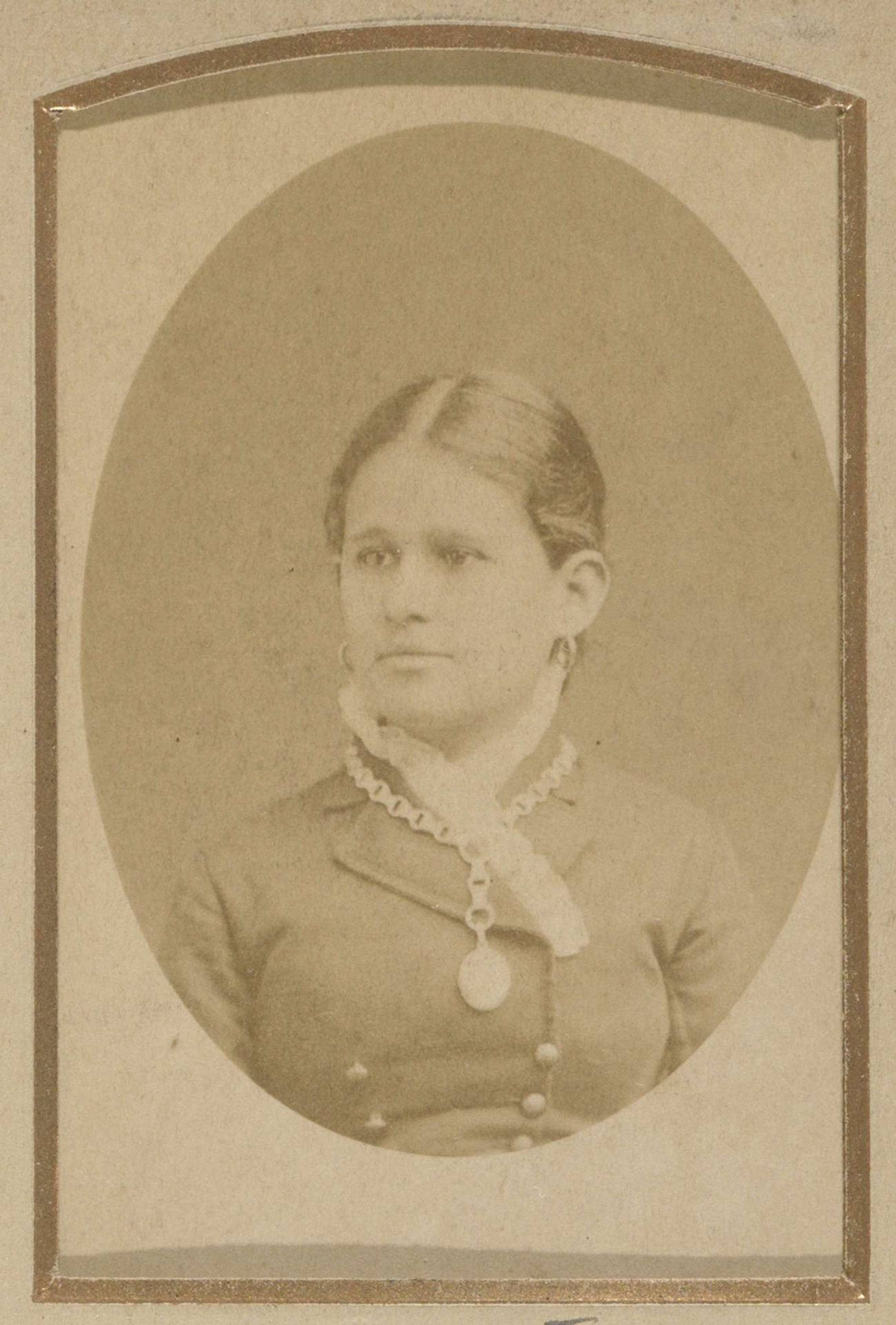Portret van Helena van Lo by Eugene Guérin