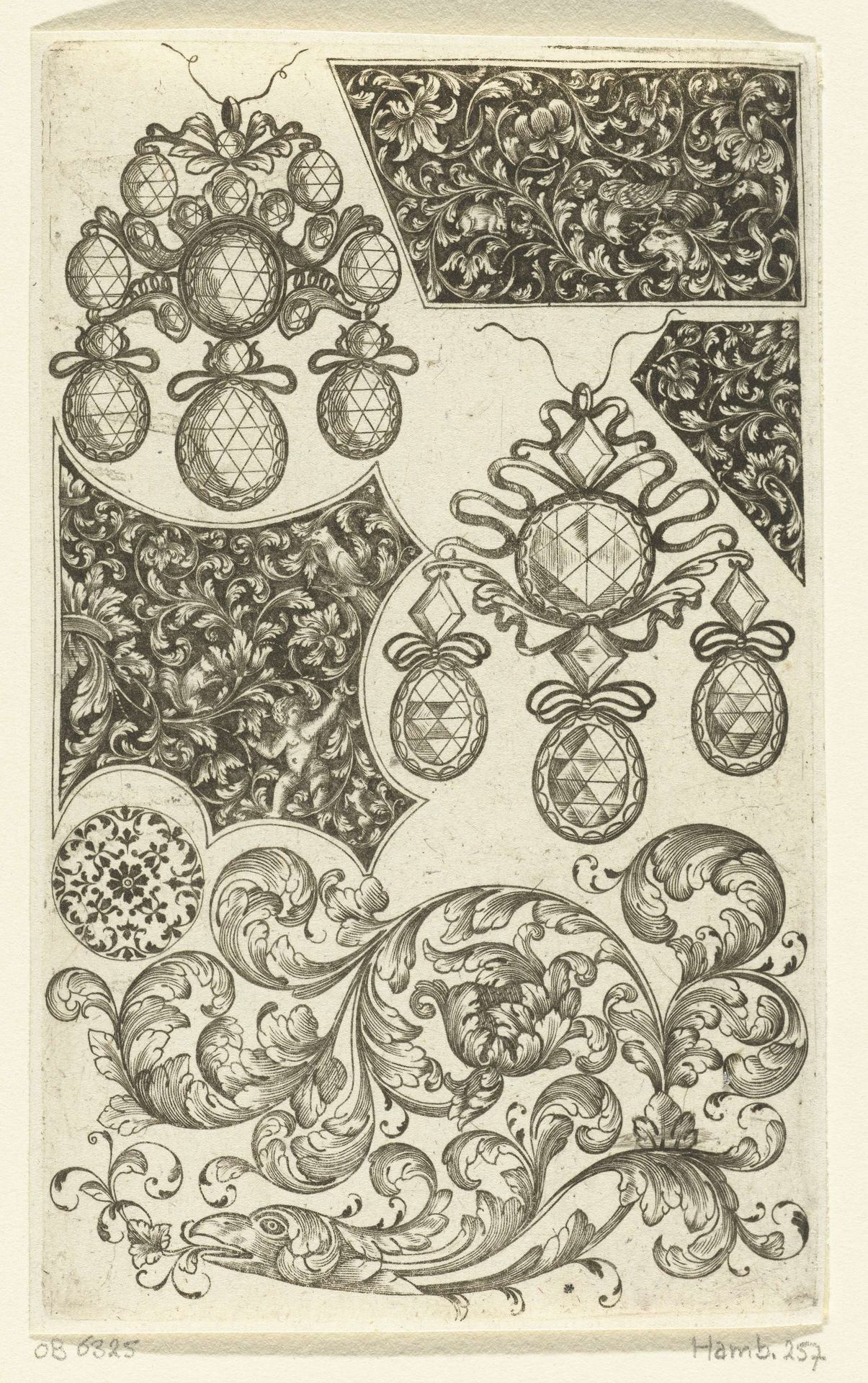 Zeven ornamenten by Daniel de Lafeuille