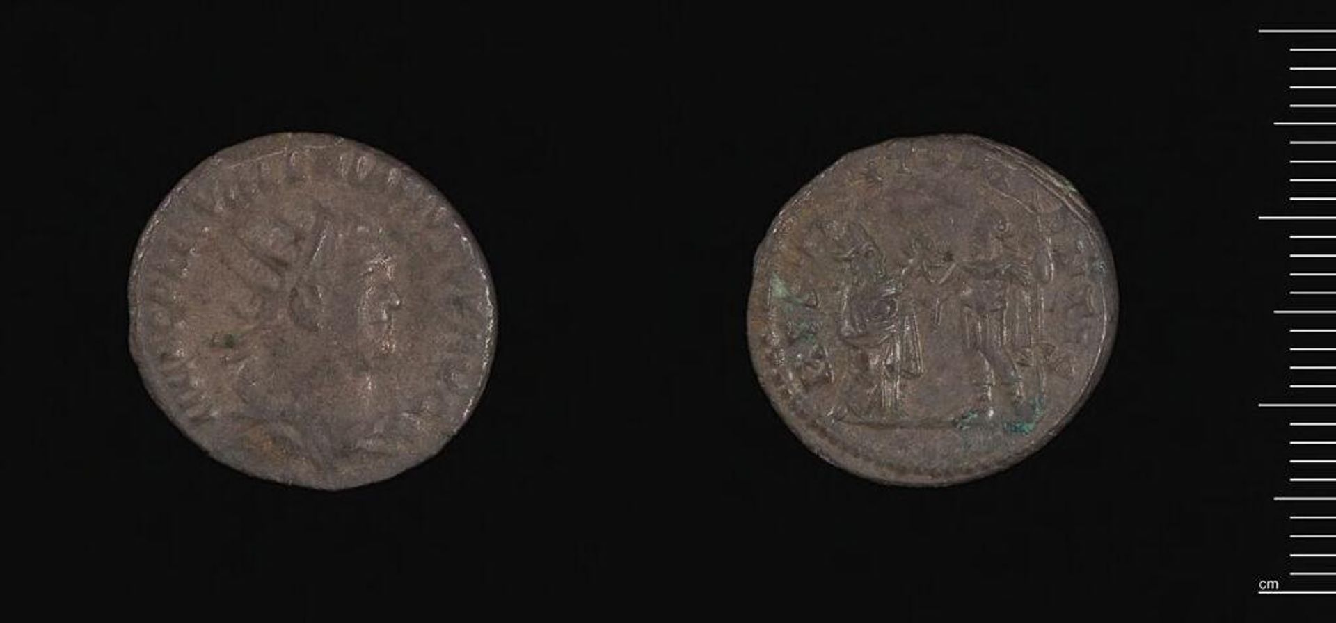 Antoninianus of Valerian I by Valerian I