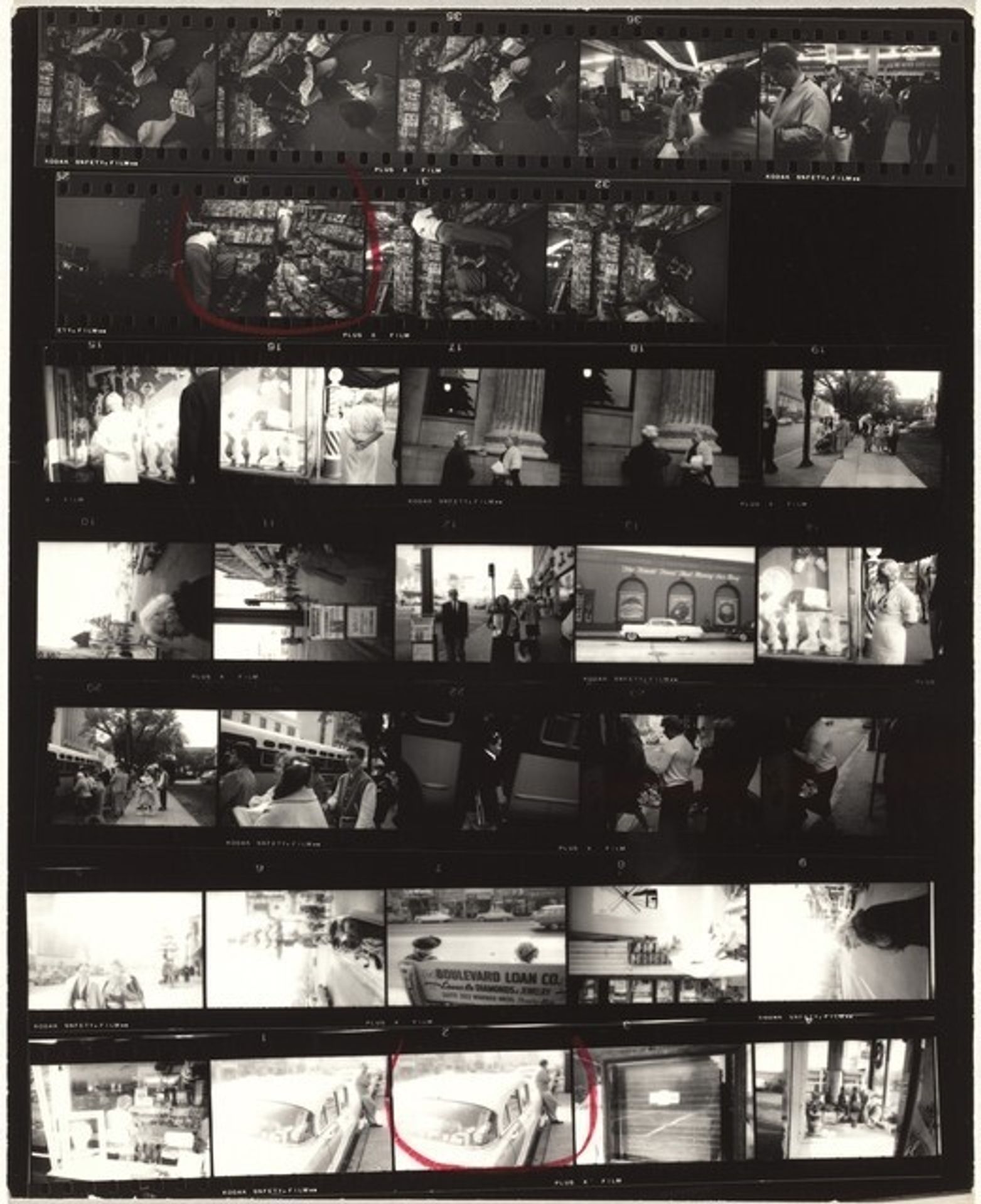 Guggenheim 456--Hollywood by Robert Frank
