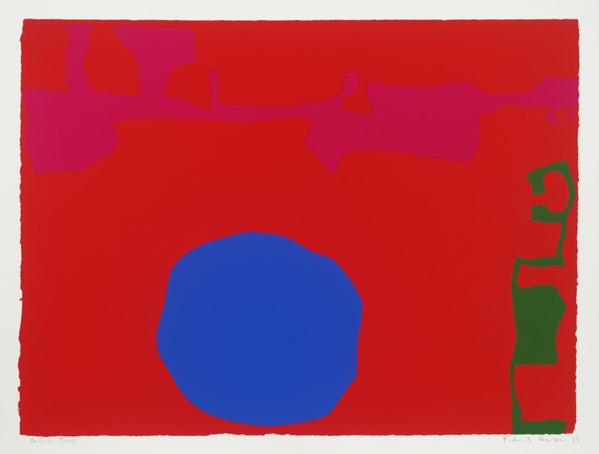 January 1973 : 13 by Patrick Heron