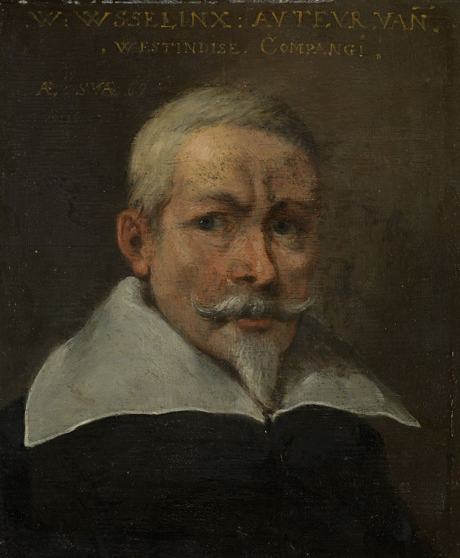 Portrait of Willem Usselinx, Merchant and Founder of the Dutch West Indies Company by Anonymous