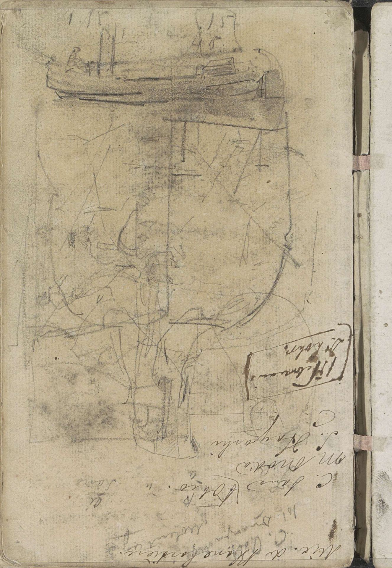 Studieblad by George Hendrik Breitner
