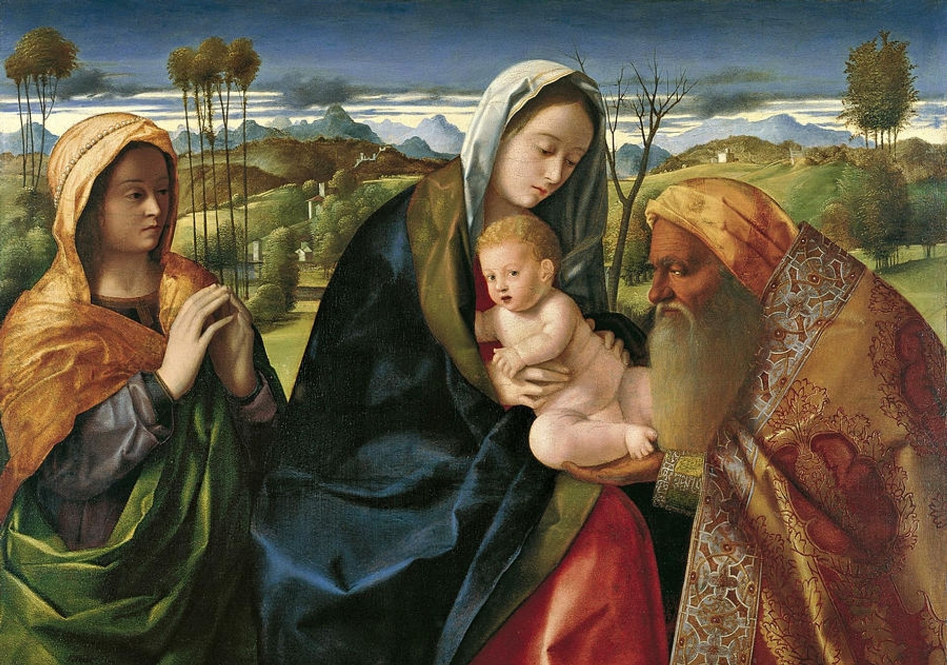 Holy Conversation by Giovanni Bellini