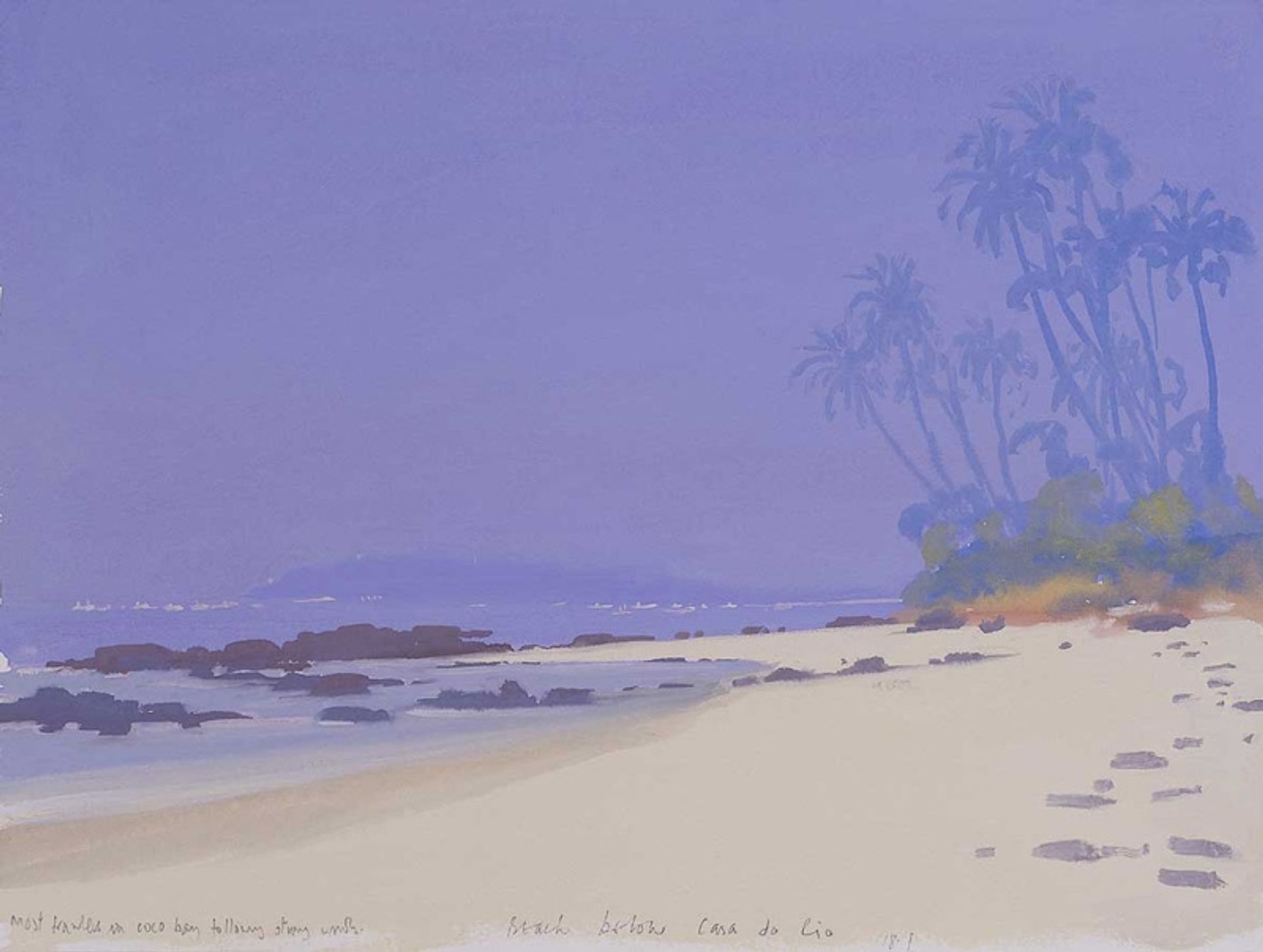 Goan Beach by John Miller