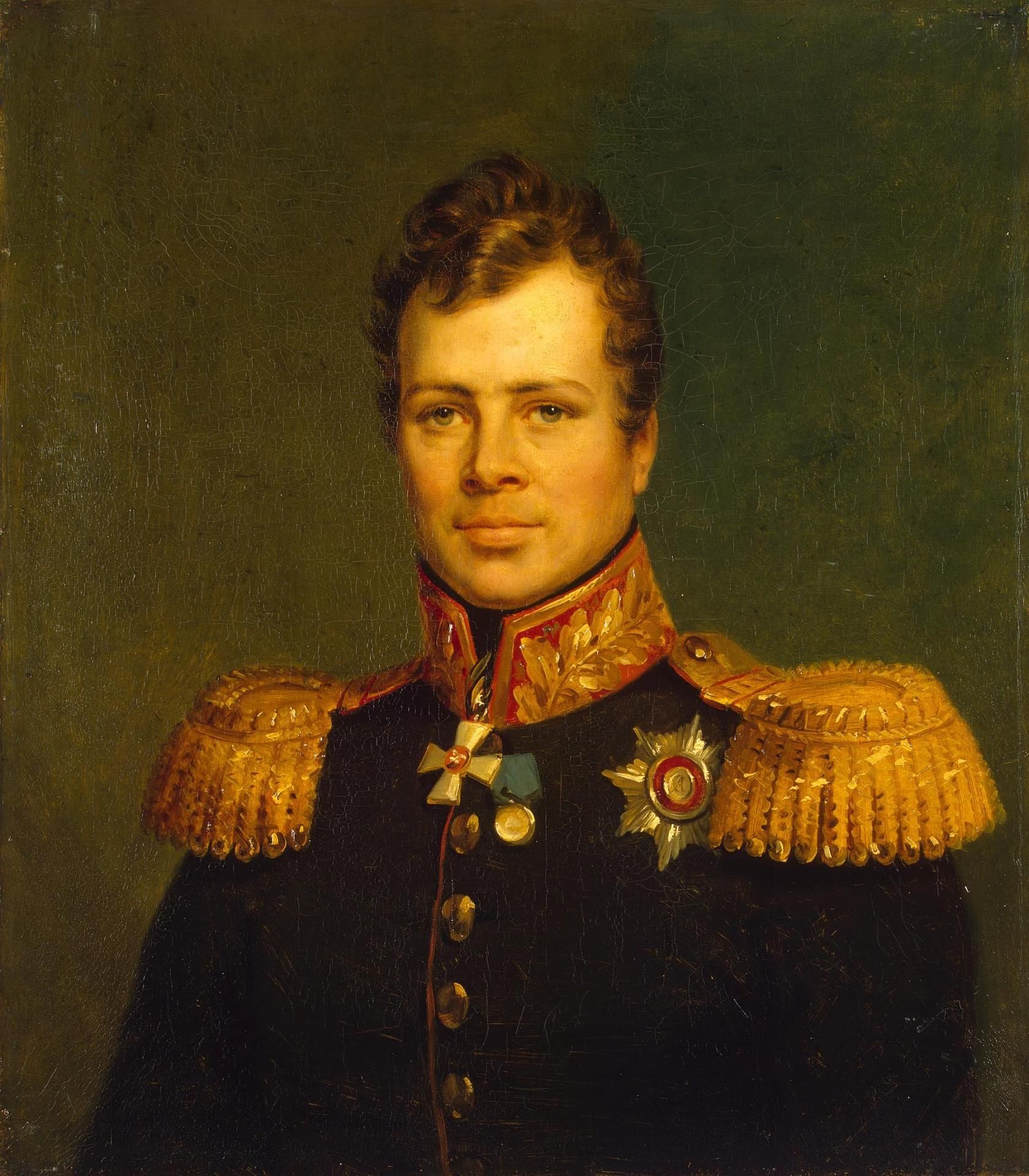 Maxim Ivanovich De Damas, Russian General by George Dawe