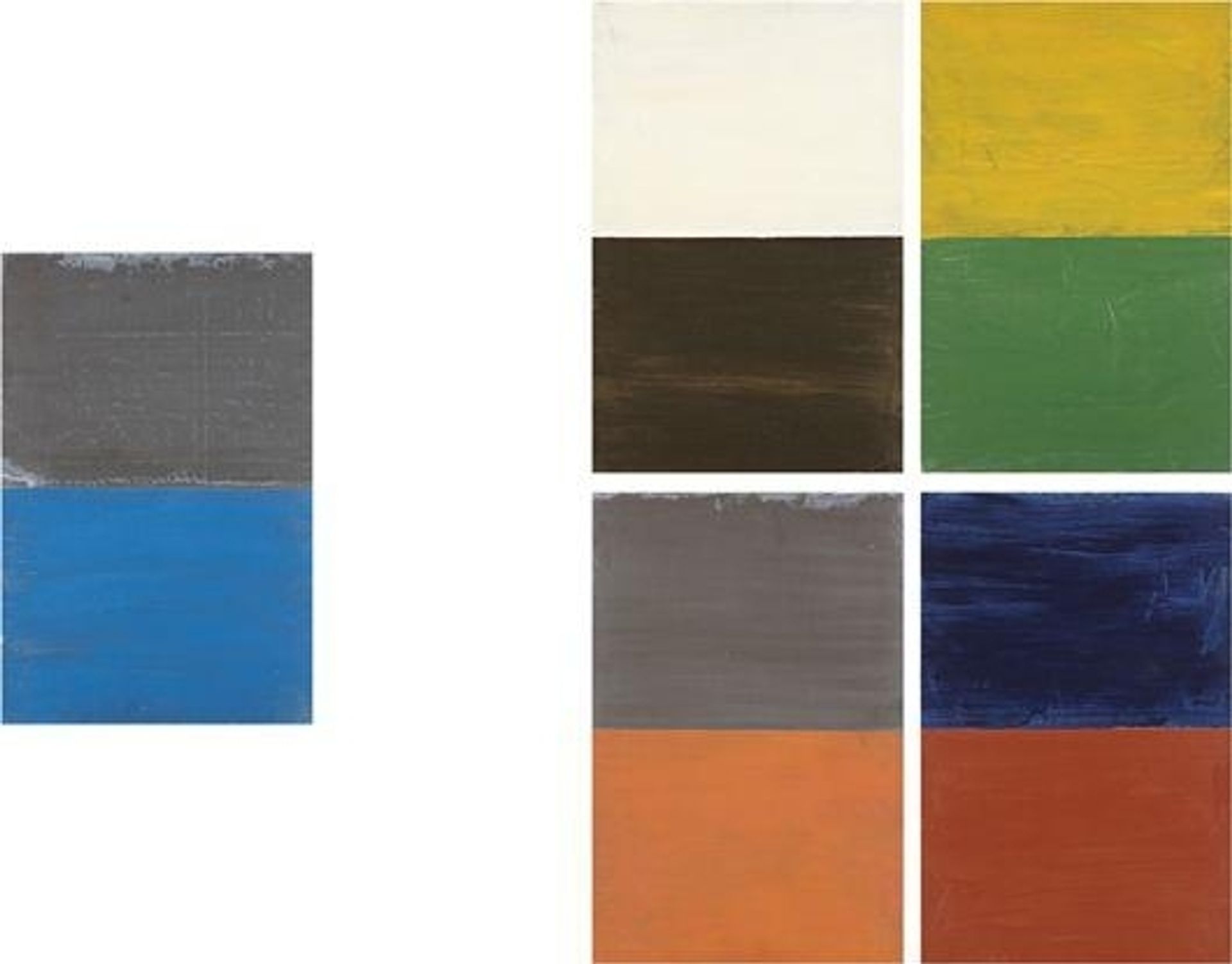 Untitled (in 5 parts) by Gunther Forg