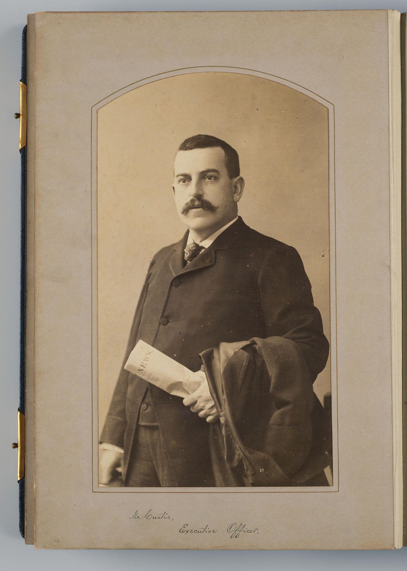 William E. Curtis (Executive Officer) by Mathew B. Brady