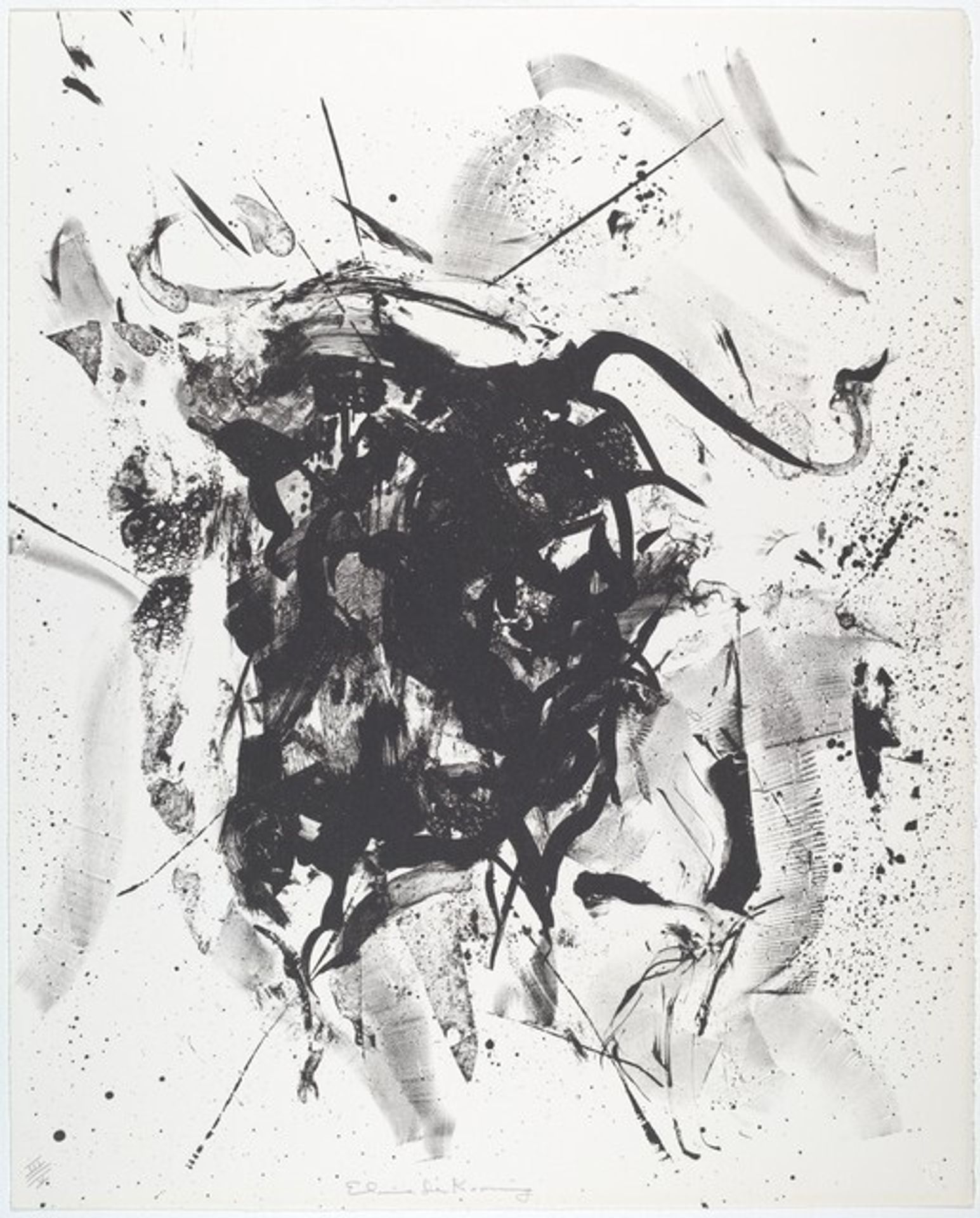 Taurus VII by Elaine de Kooning