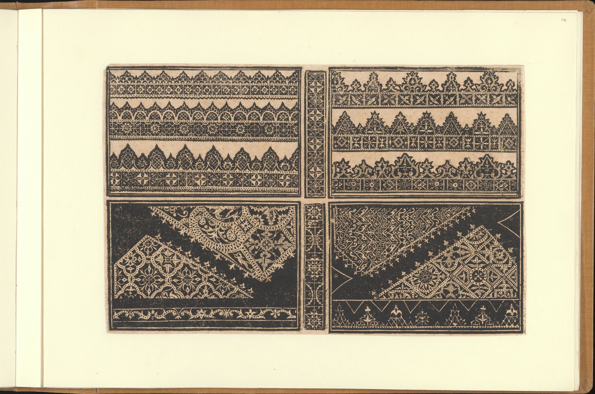 Schon newes Modelbuch...Page 14(r) by Sigismundus Latomus