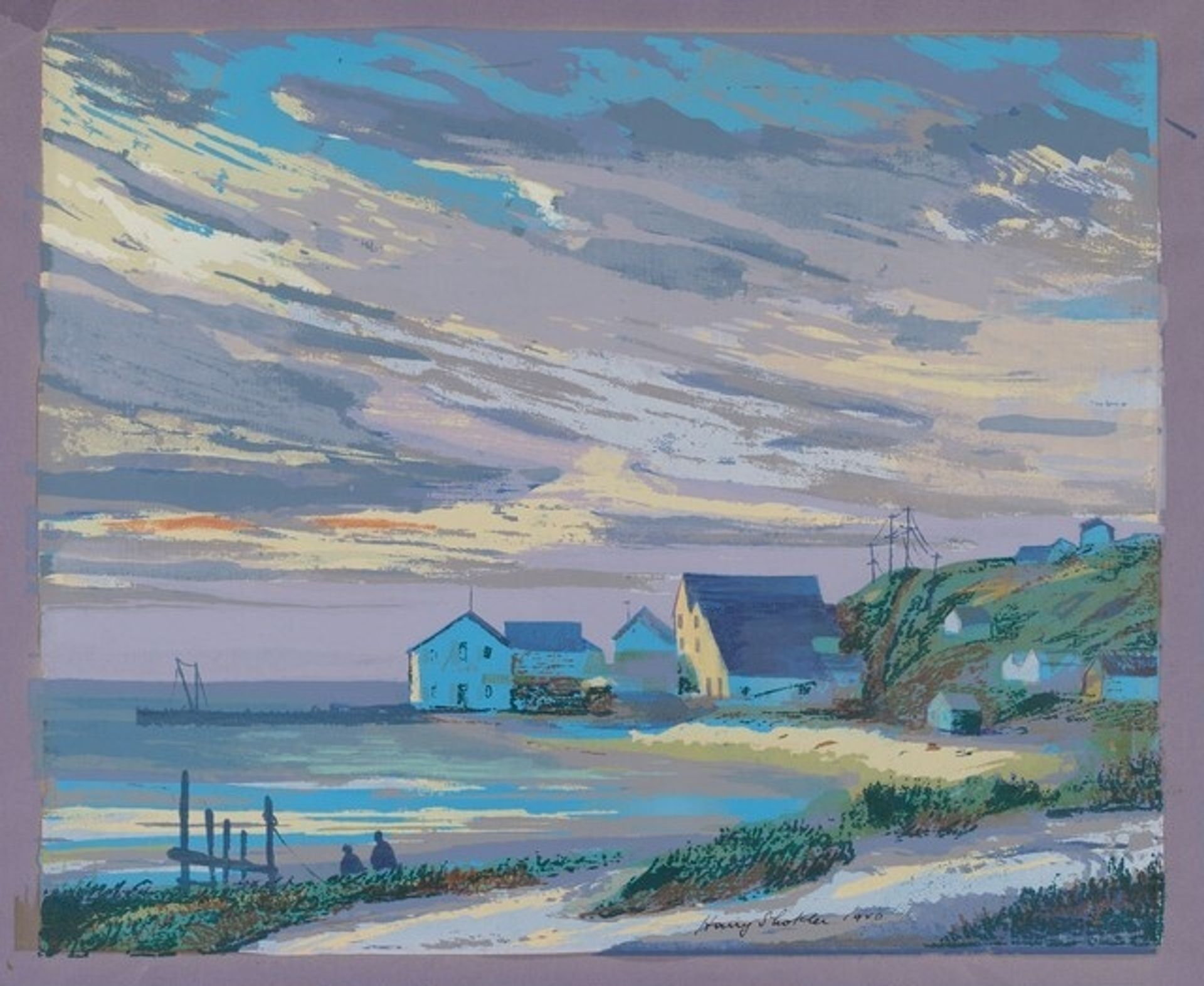 Coastline Scene by Harry Shokler