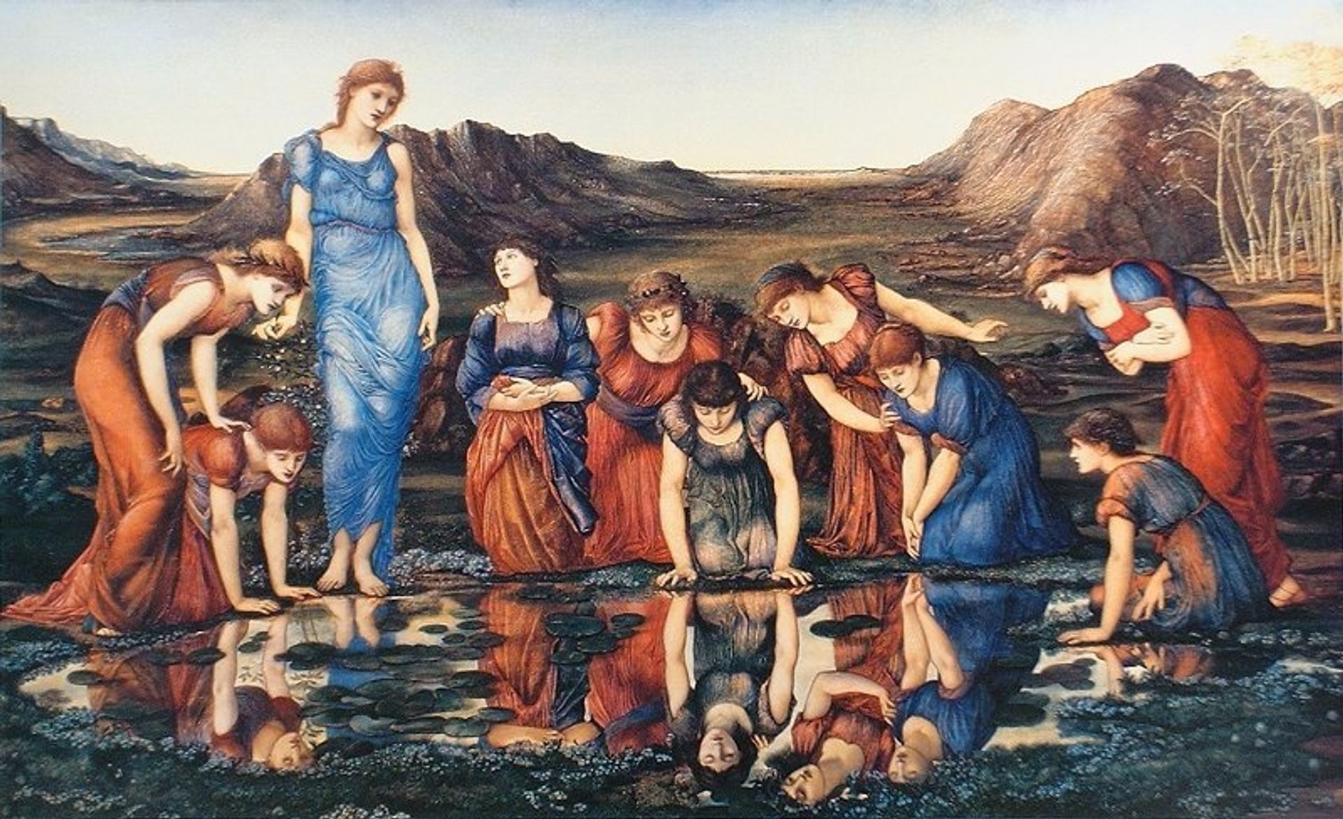 The Mirror of Venus by Edward Burne-Jones