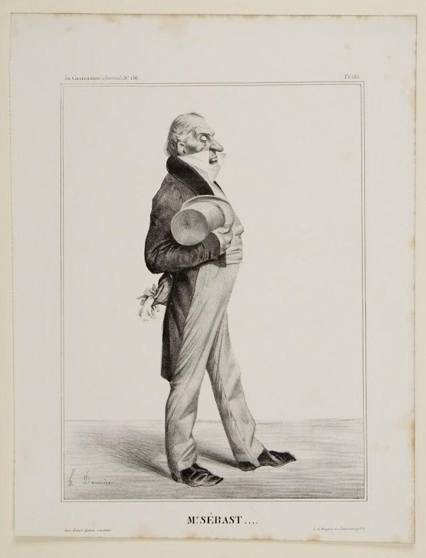 Comte Horace SÃ©bastiani by Honoré Daumier
