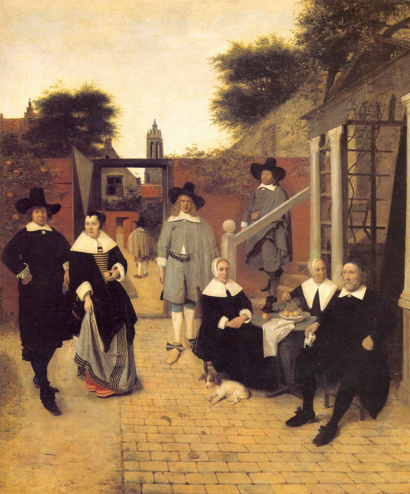 Dutch family by Pieter de Hooch