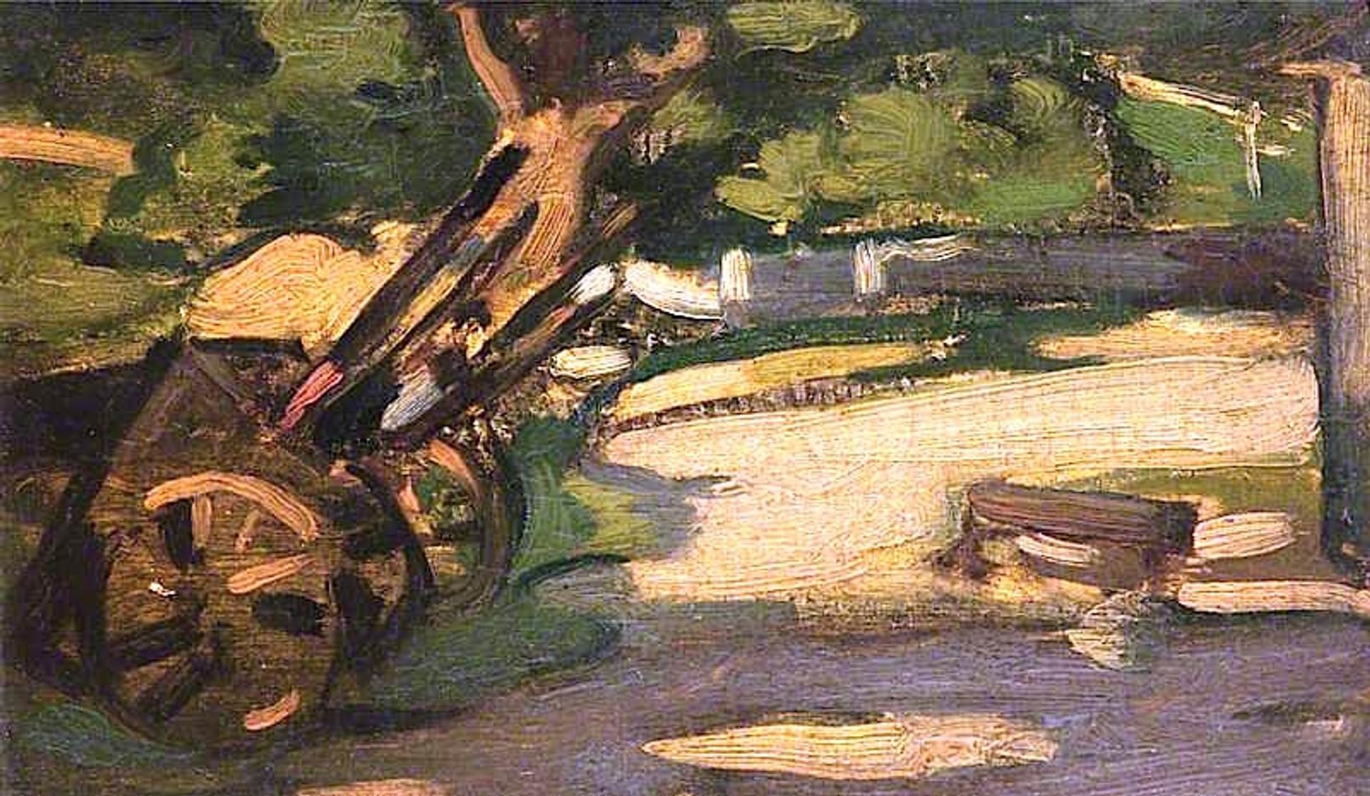 The Cart, Comrie, Perthshire by Samuel Peploe
