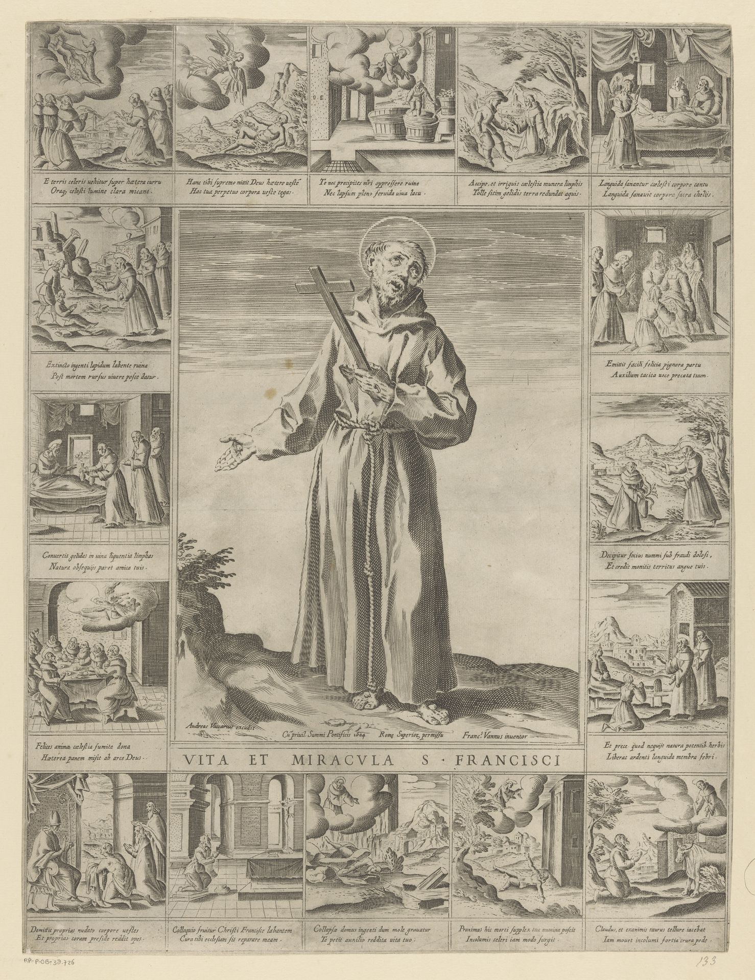 Leven van de heilige Franciscus van Assisi by Anonymous