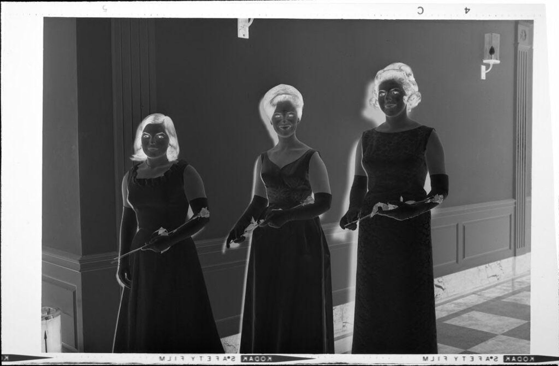 Untitled (three debutantes) by Robert Burian