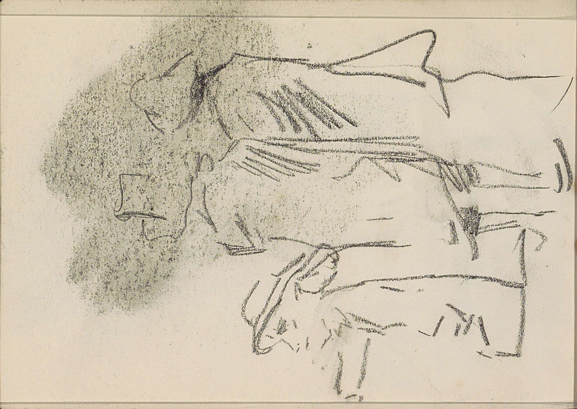 Drie figuren by Isaac Israels
