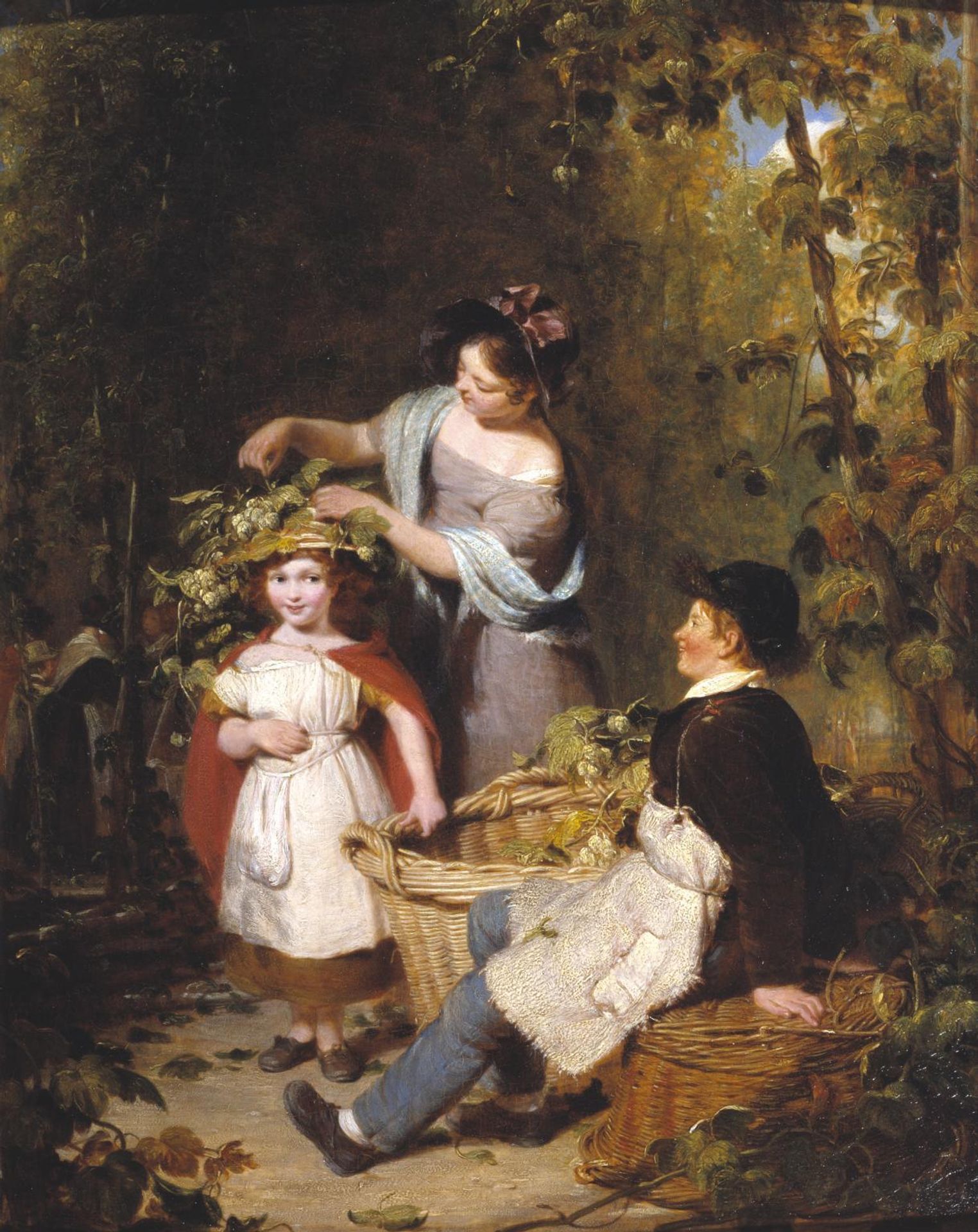 The Hop Garland by  William Frederick Witherington