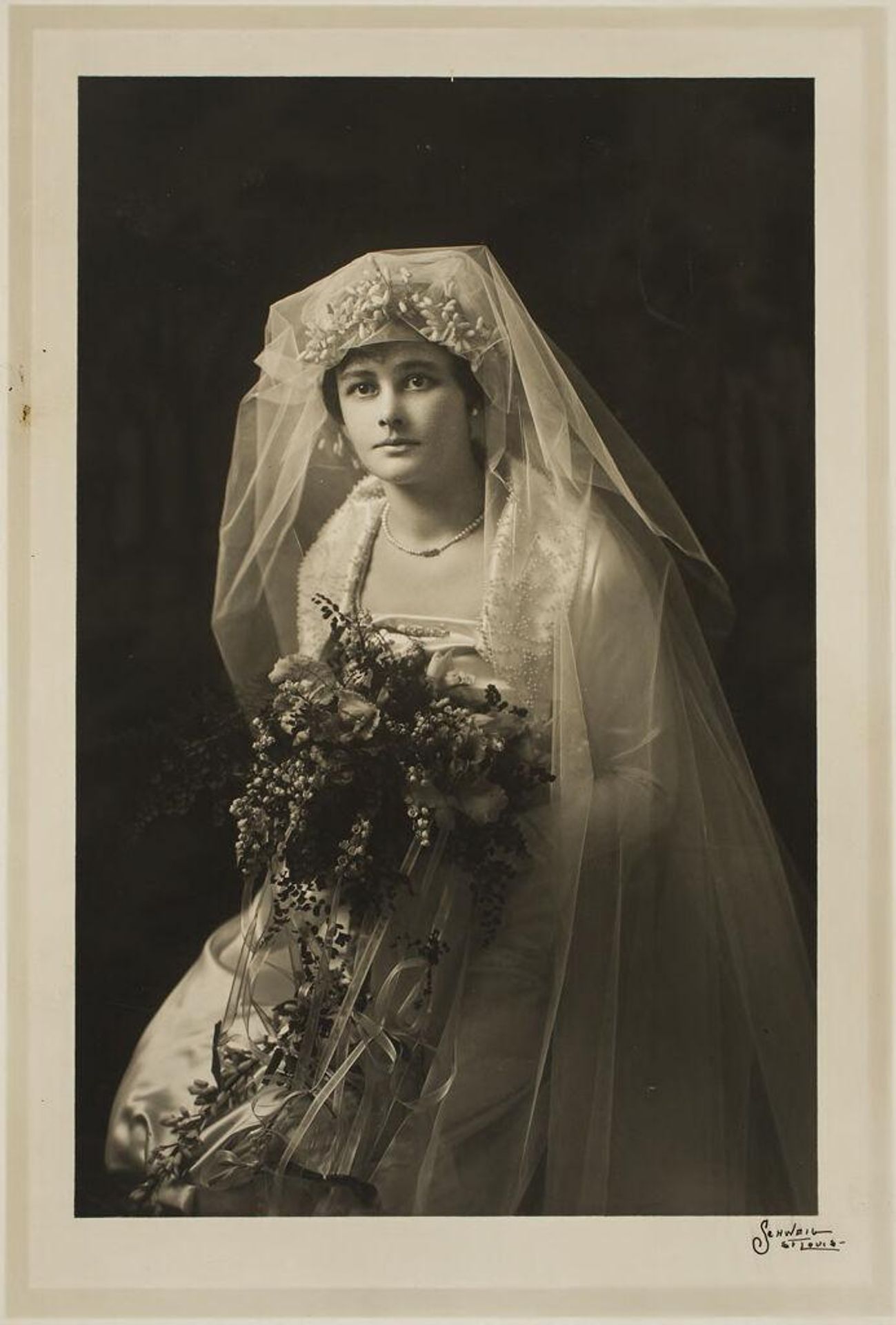 Untitled (bridal portrait) by Martin Schweig
