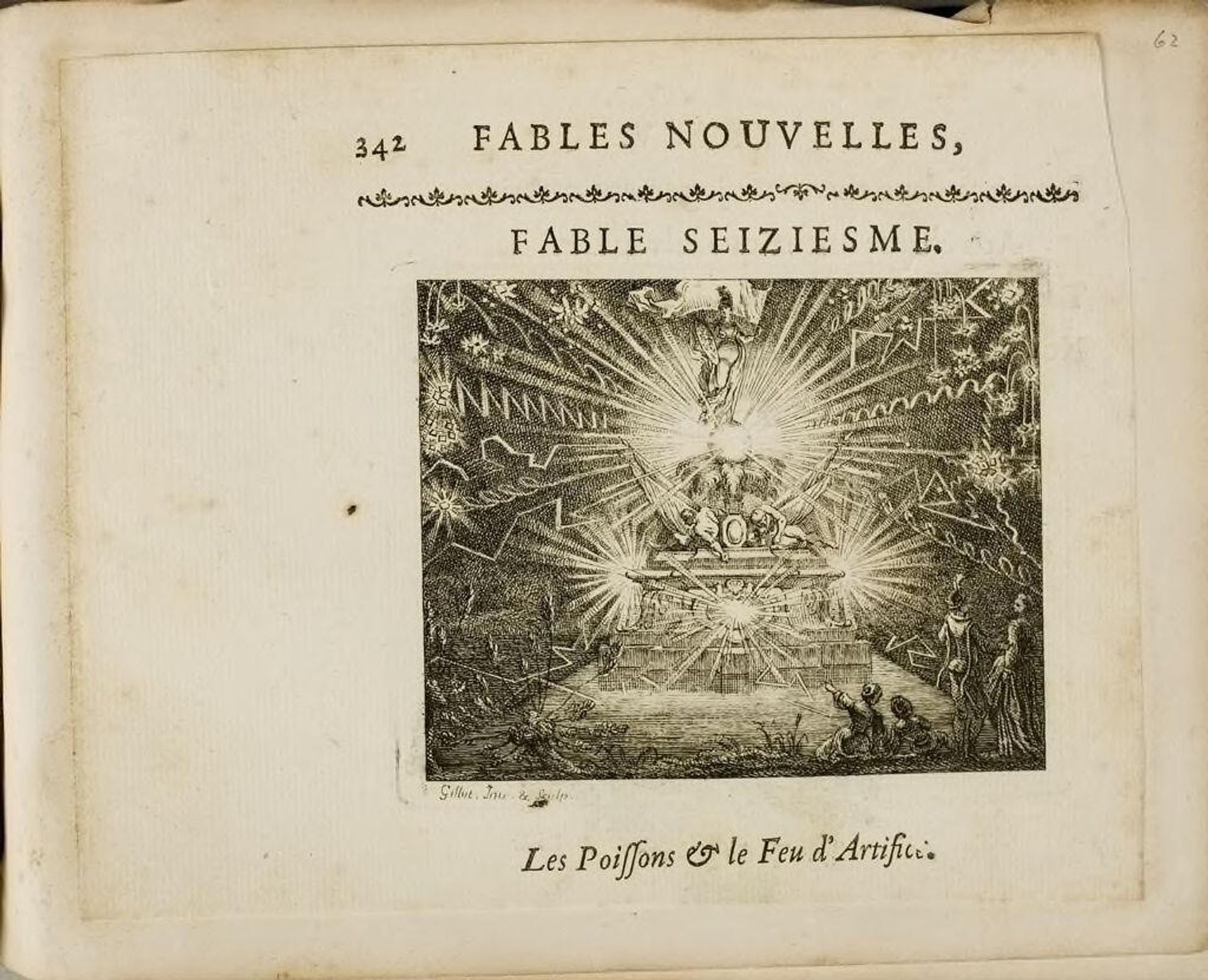 The Fish and the Fireworks by Claude Gillot