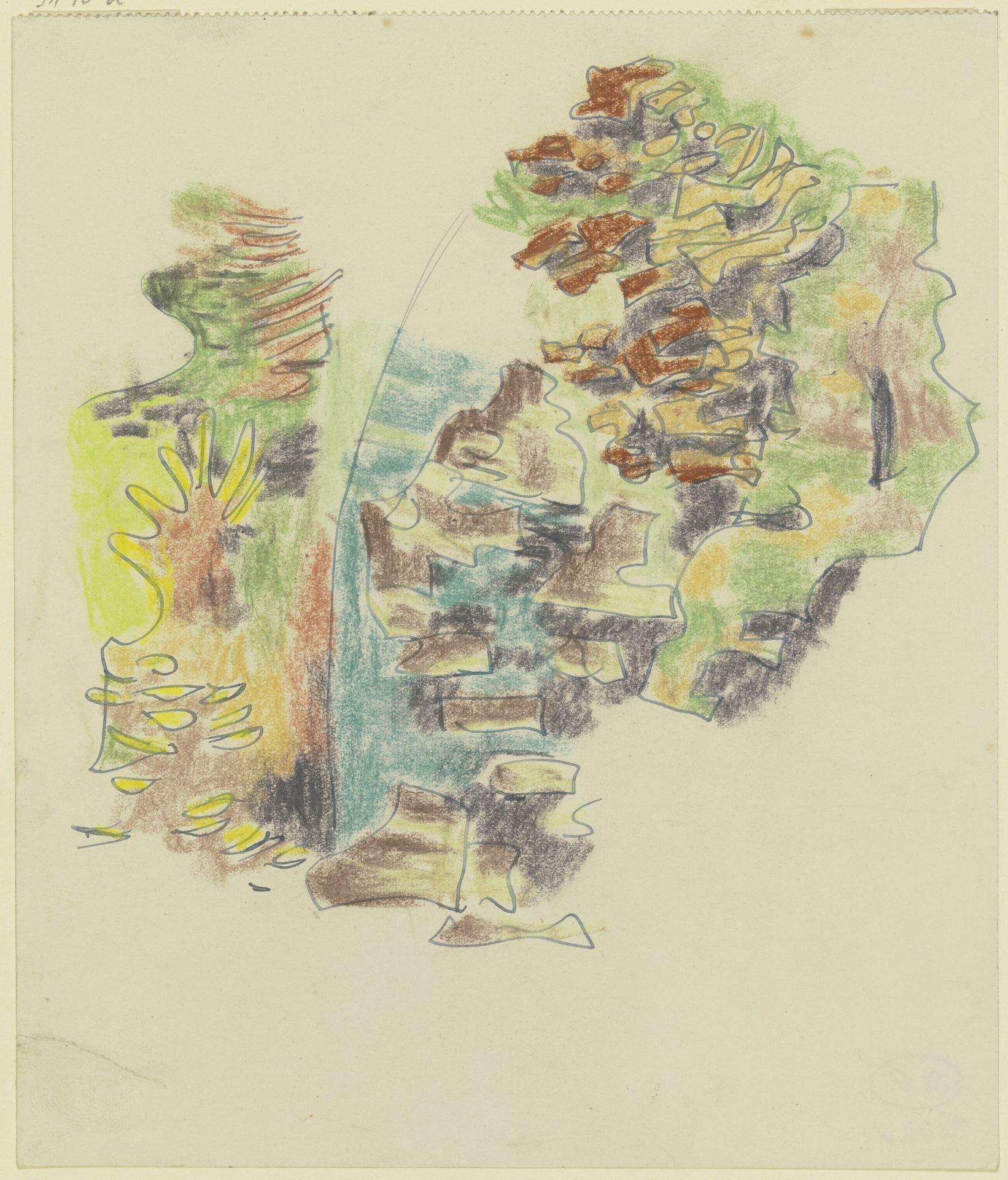 Study of plants by August Babberger