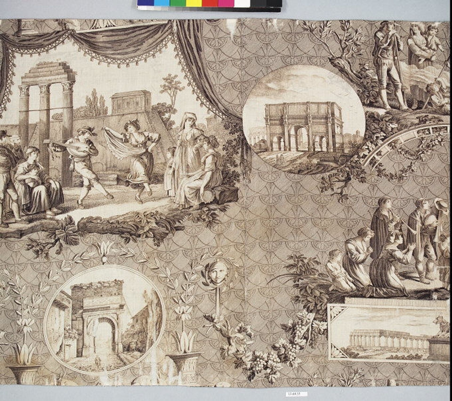 Scènes romaines by Oberkampf Manufactory