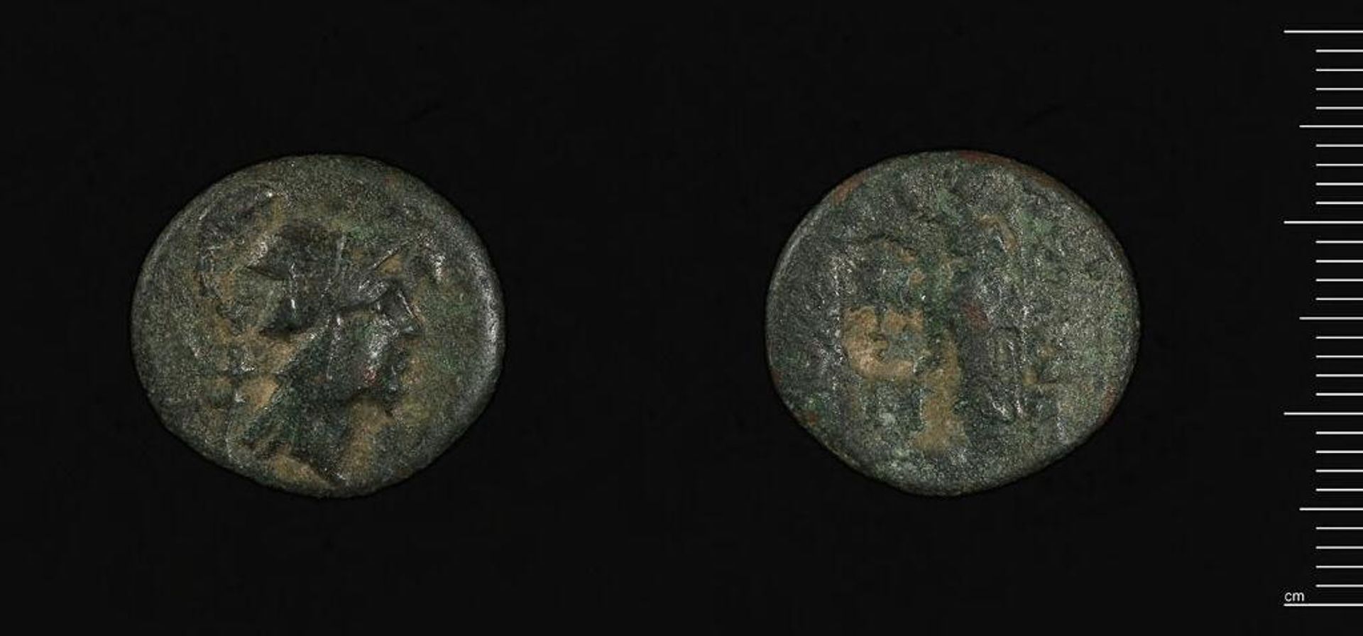 Coin of Antiochos I or Antiochos II of Syria by Antiochos II Theos