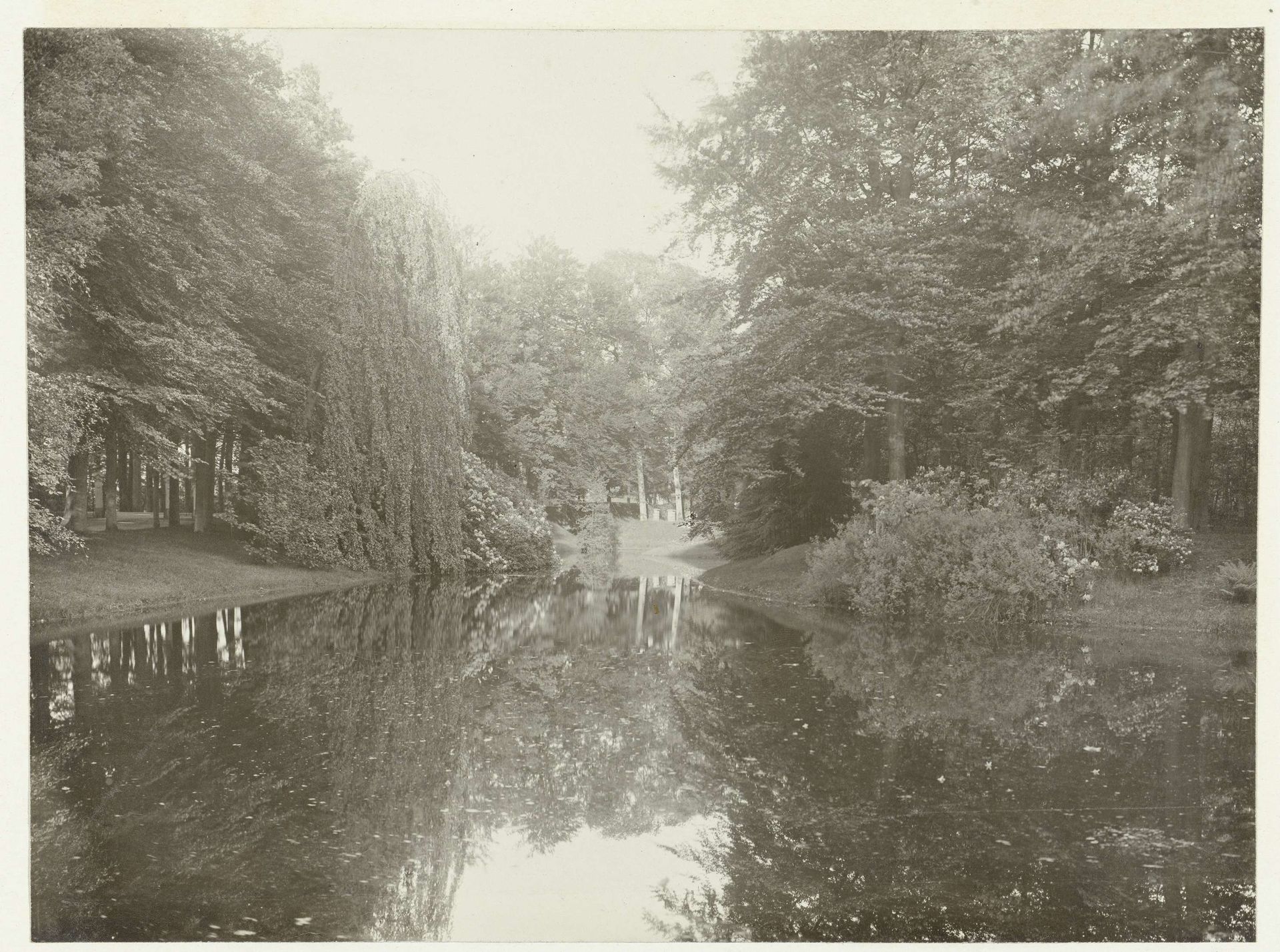 Gezicht op landhuis De Wildbaan, Driebergen by Henry Pauw van Wieldrecht