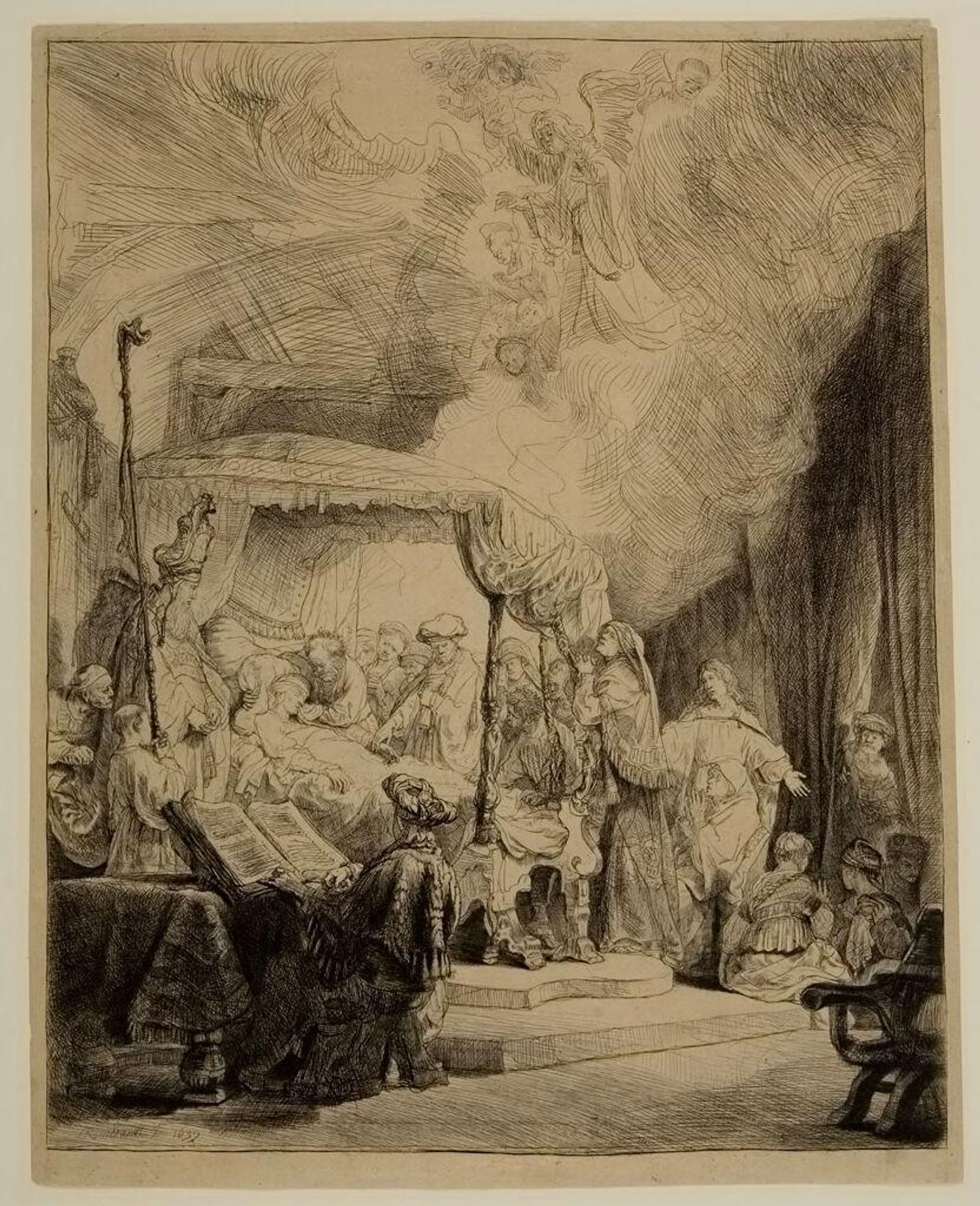 Death of the Virgin by Rembrandt van Rijn