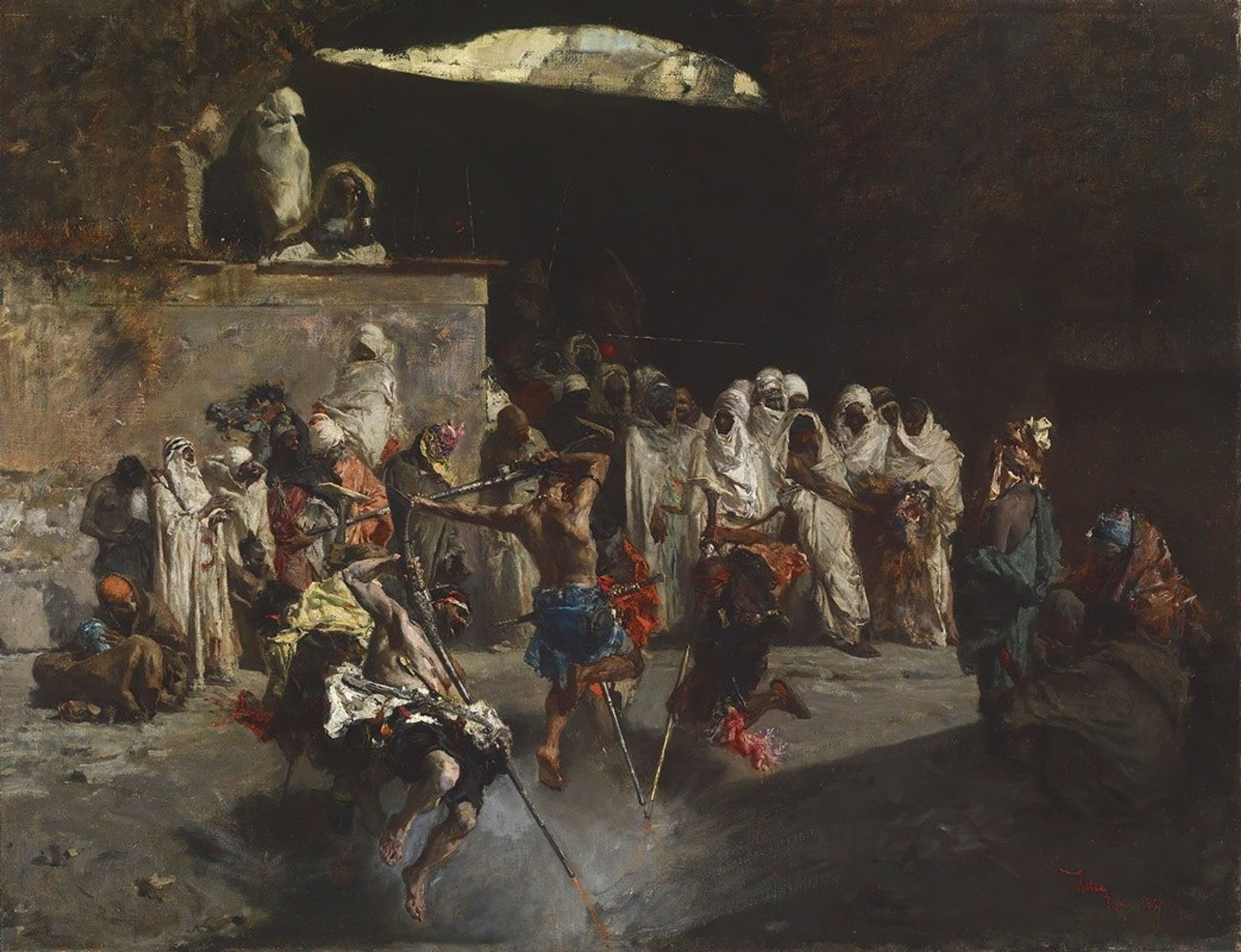 Arab Fantasia by Mariano Fortuny Marsal