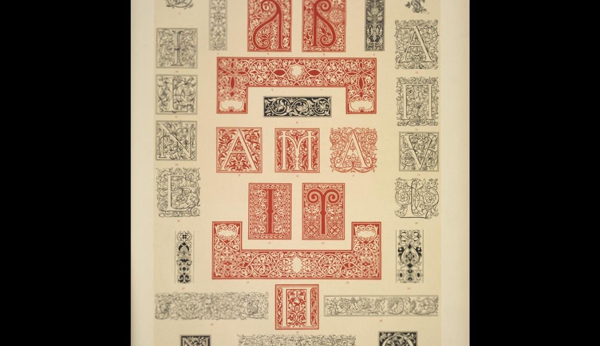 Italian Ornament no. 5. Ornaments from printed books by Owen Jones