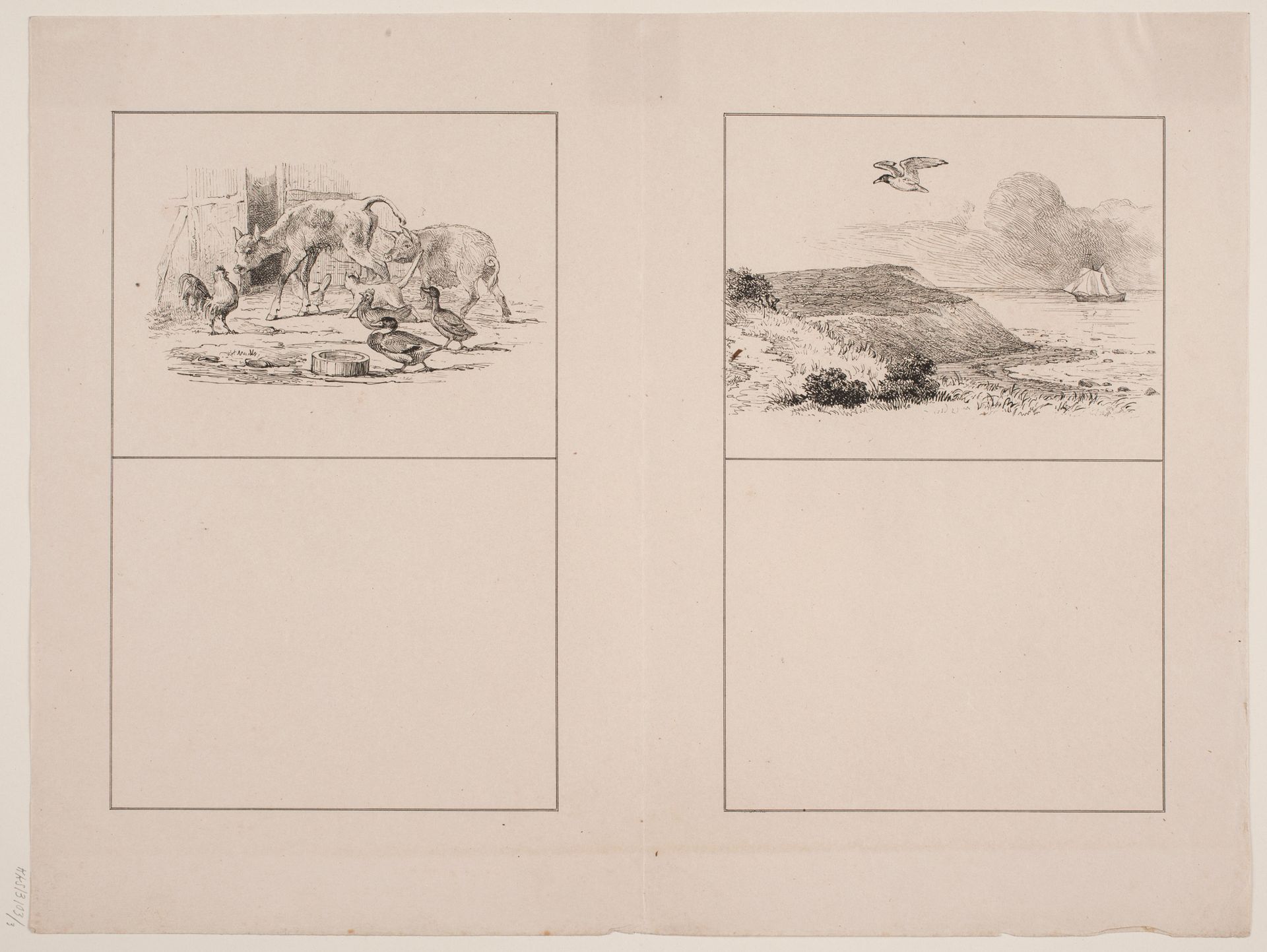 Spædkalven; Mågen by Adolph Kittendorff