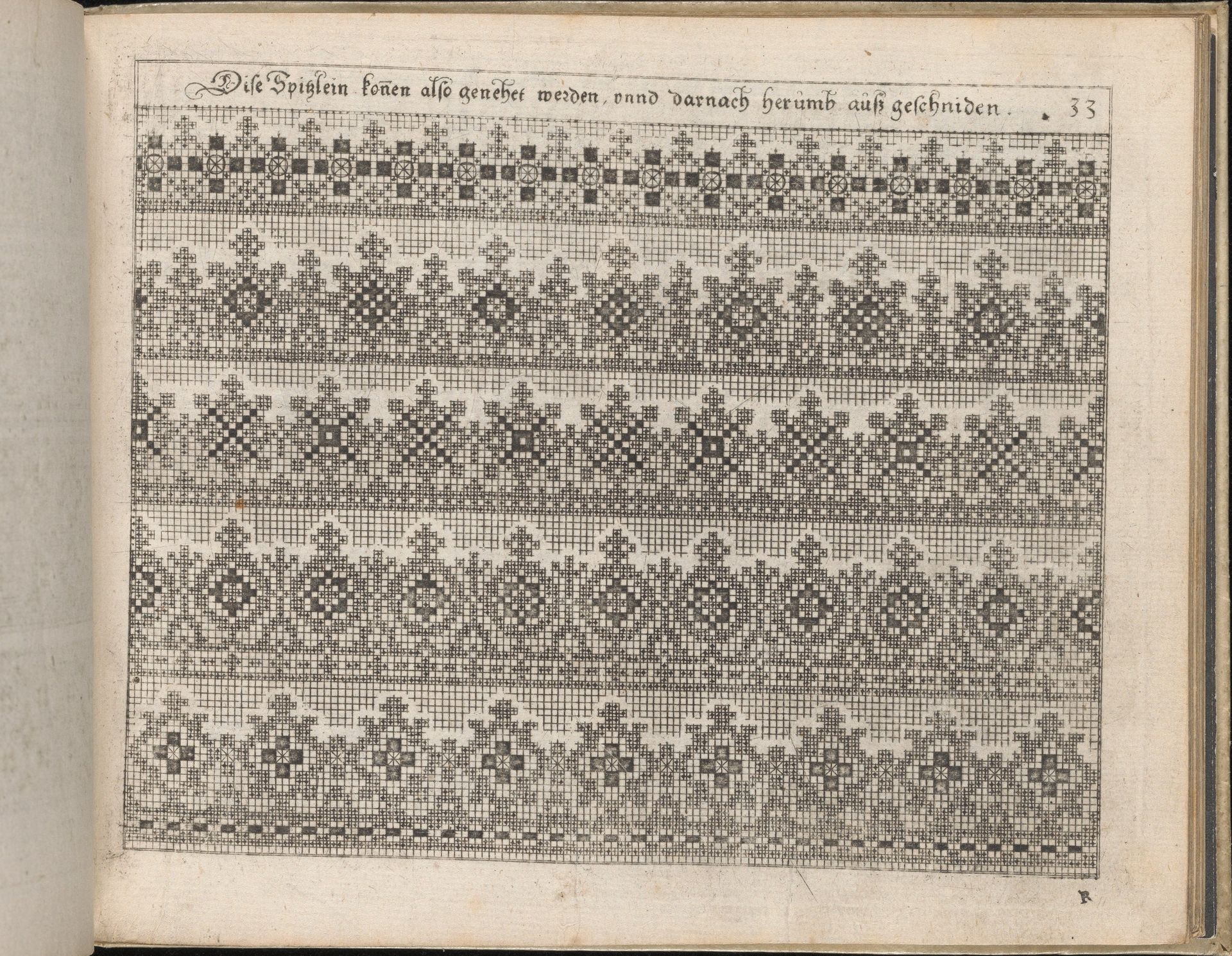 Newes Modelbuch in Kupffer  (Page 41r) by Johann Sibmacher