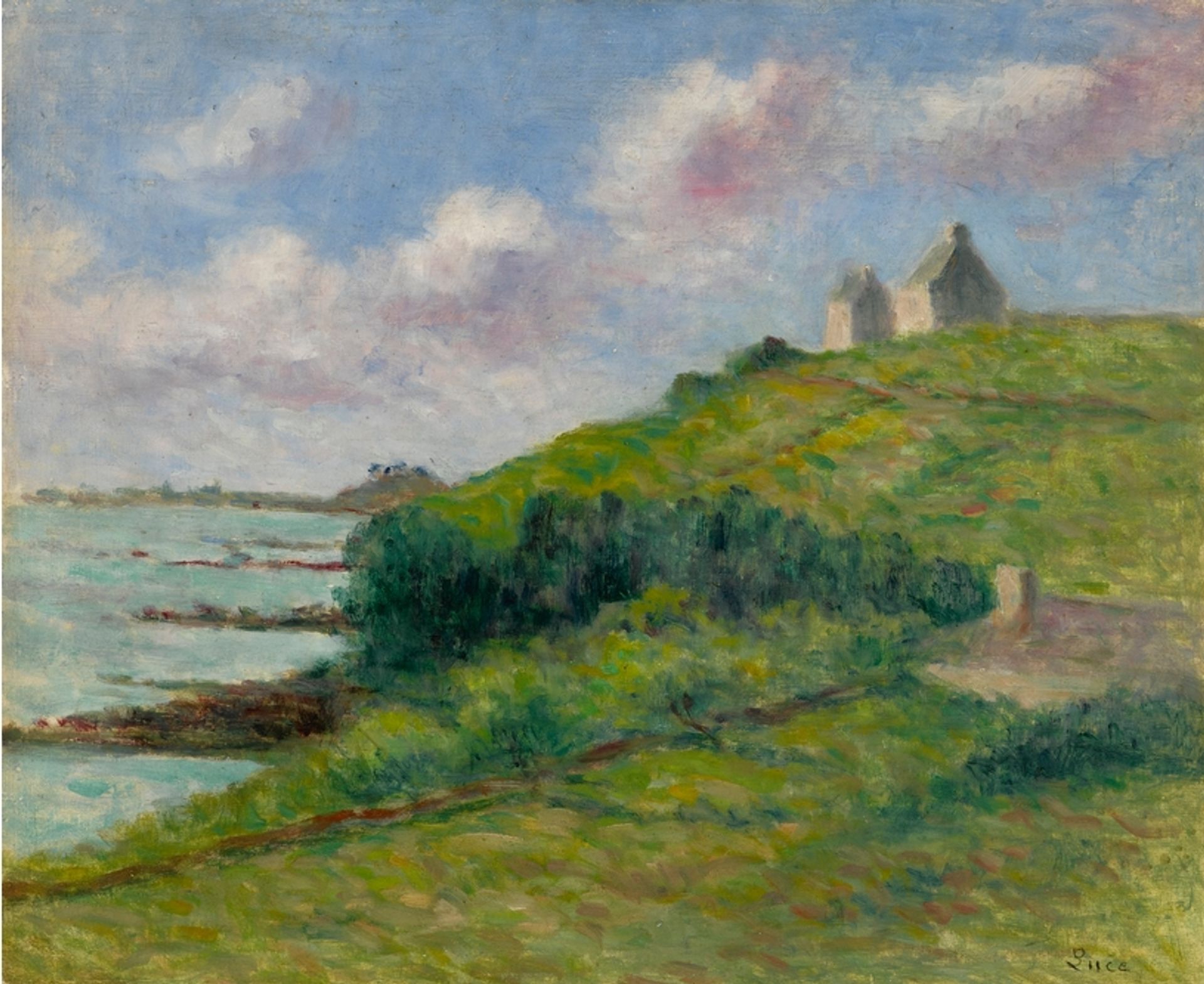 Paramé, The House On The Dunes by Maximilien Luce