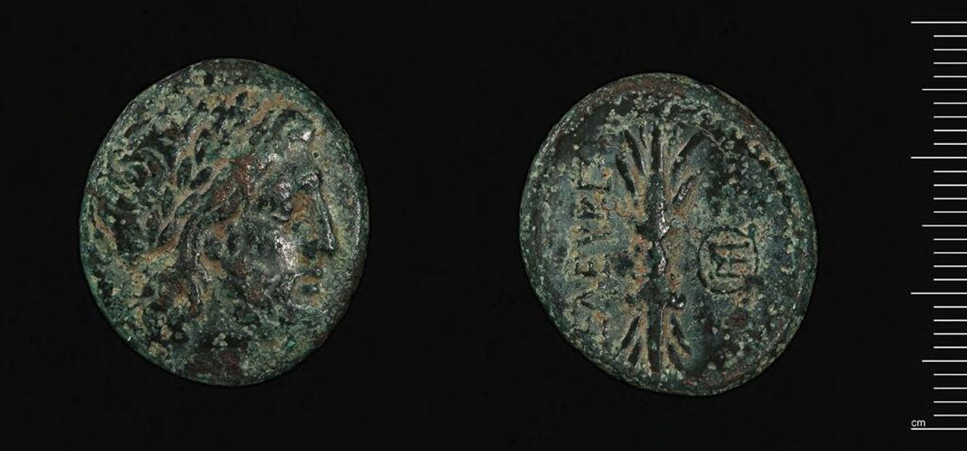 Coin of Seleucia Pieria under Seleucus I by Seleukos I